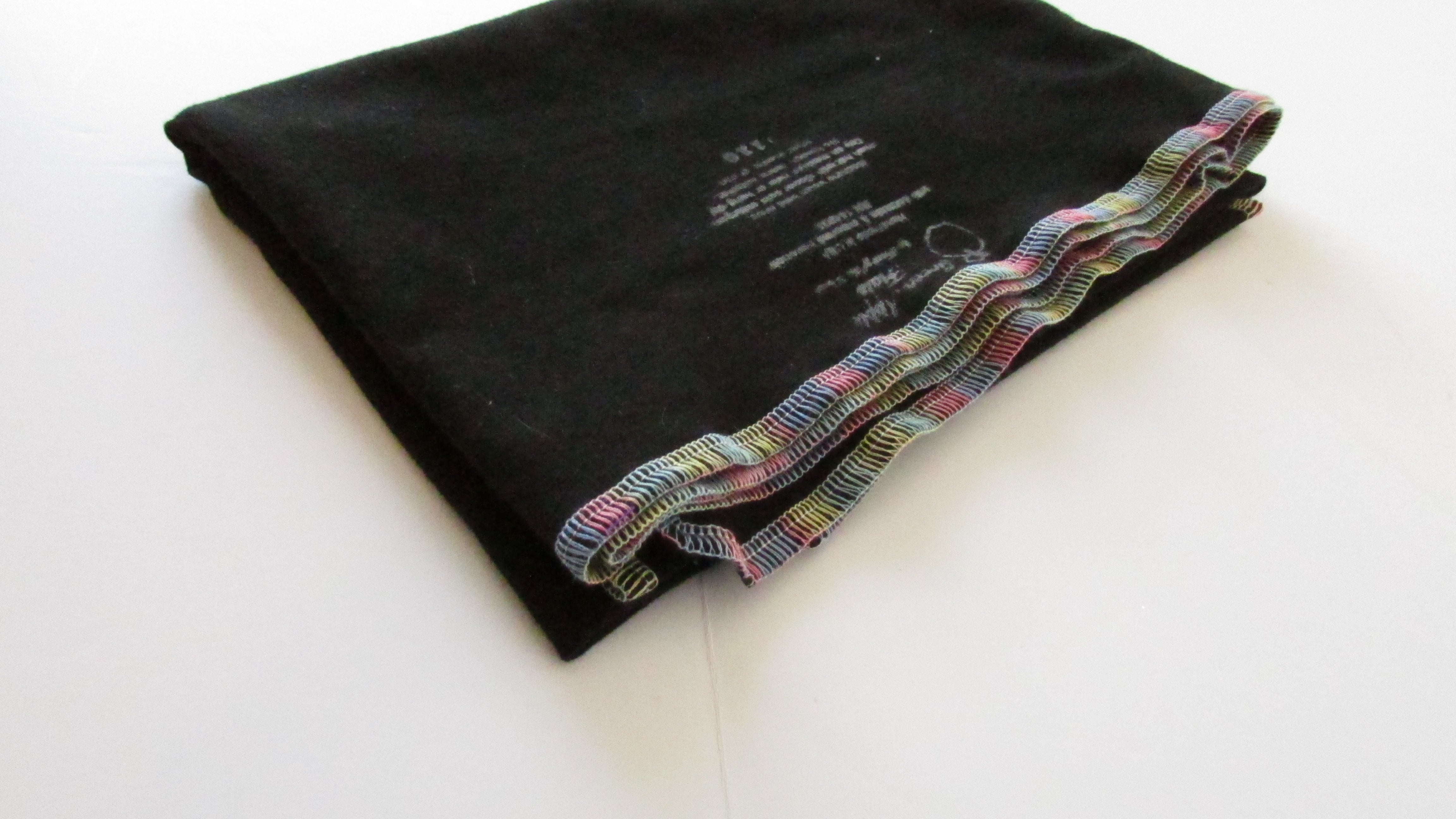Stretchy Flat Cloth Diapers In Black