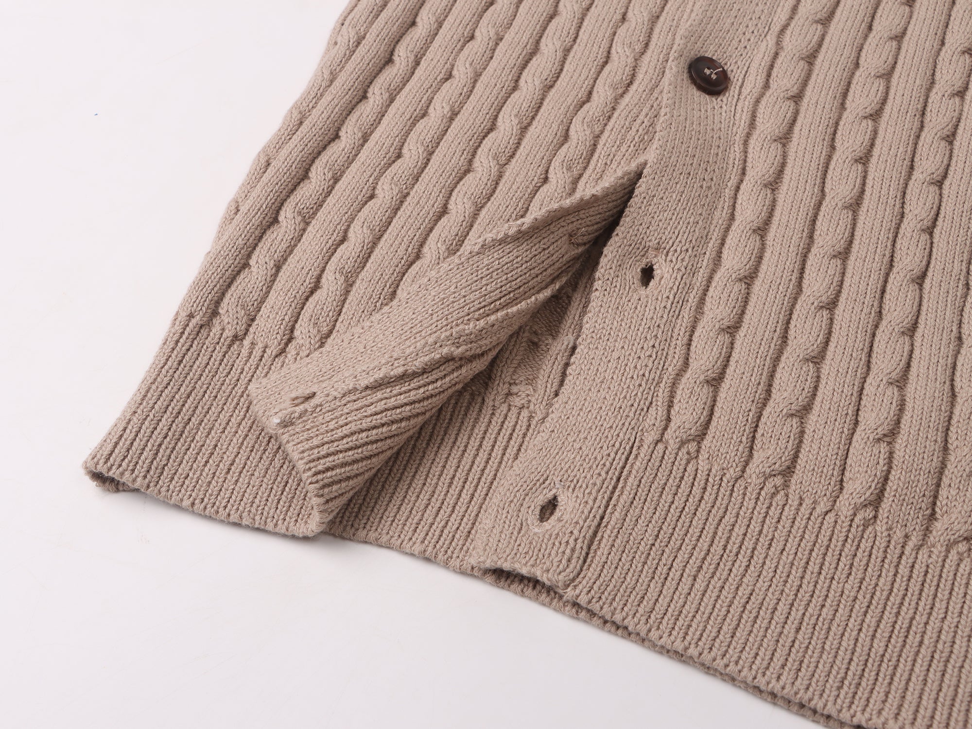 Oatmeal Boys Cardigan