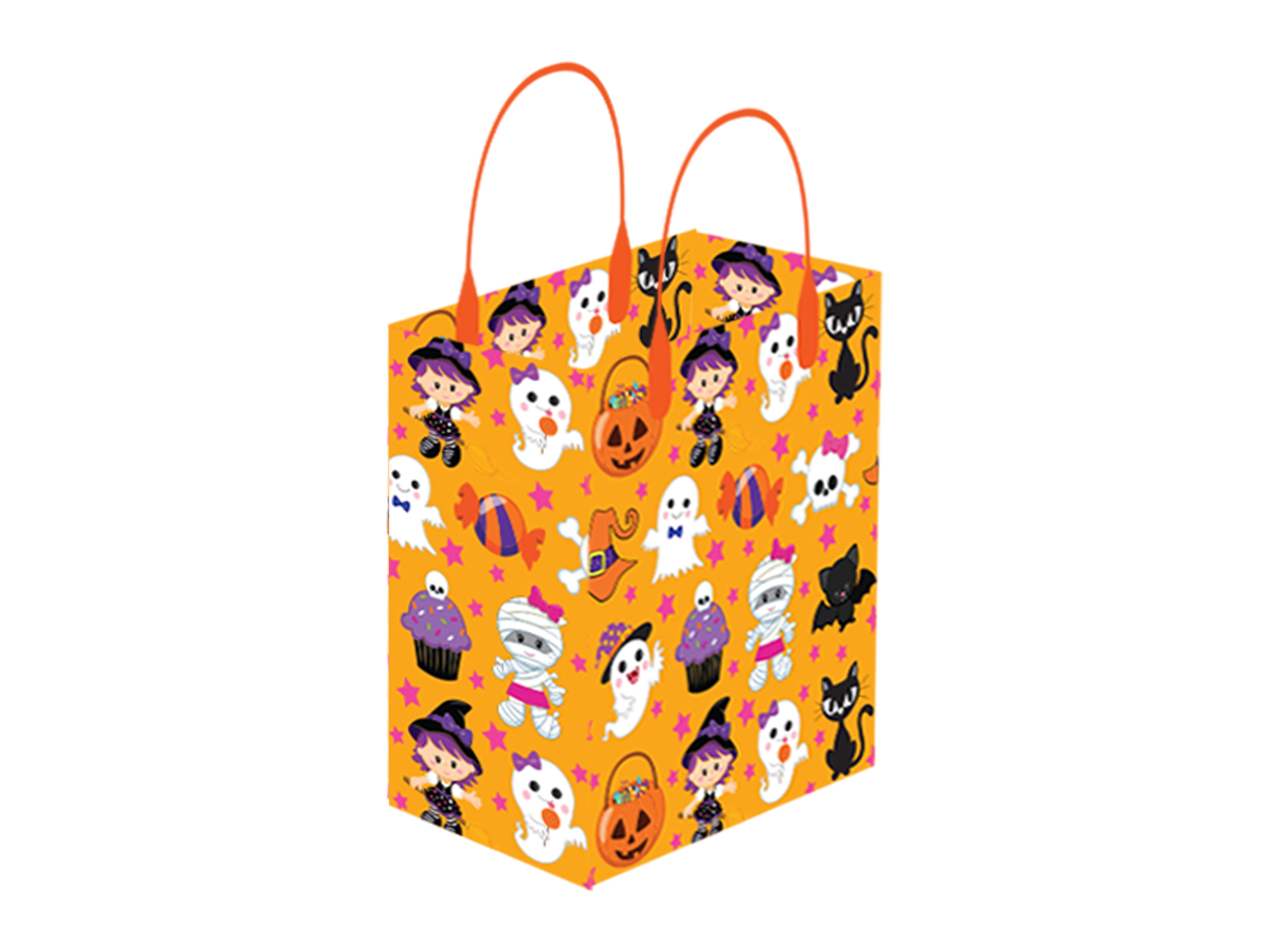 Halloween Party Favor Treat Bags - Set Of 6 Or 12