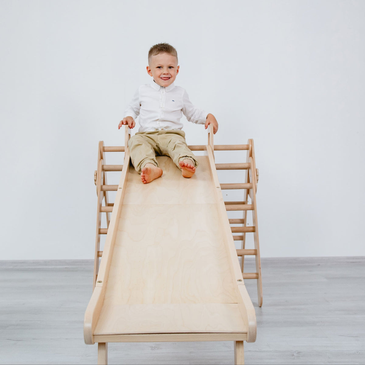 Wooden Climbing Set