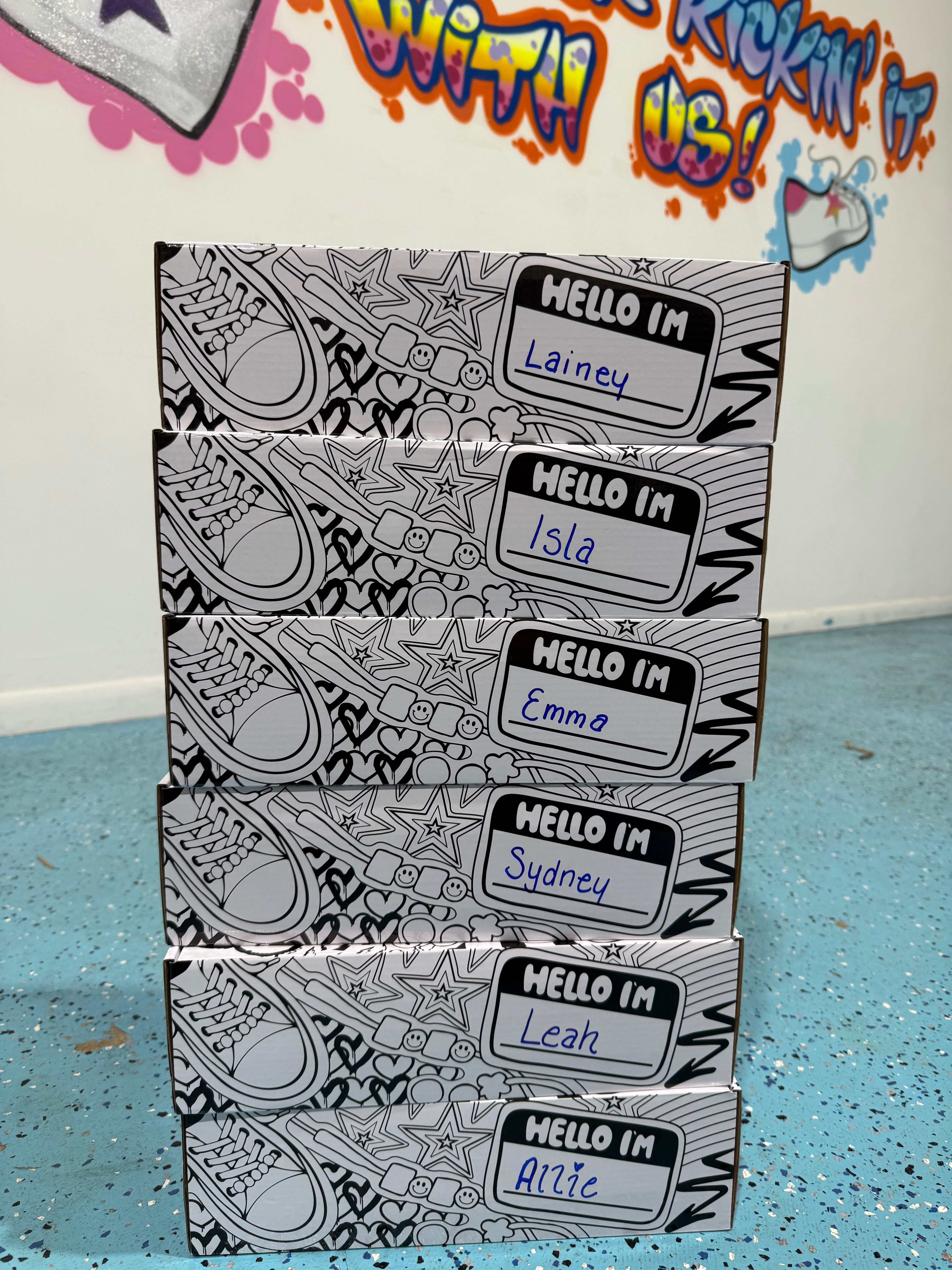 Custom Kicks Box - High Top