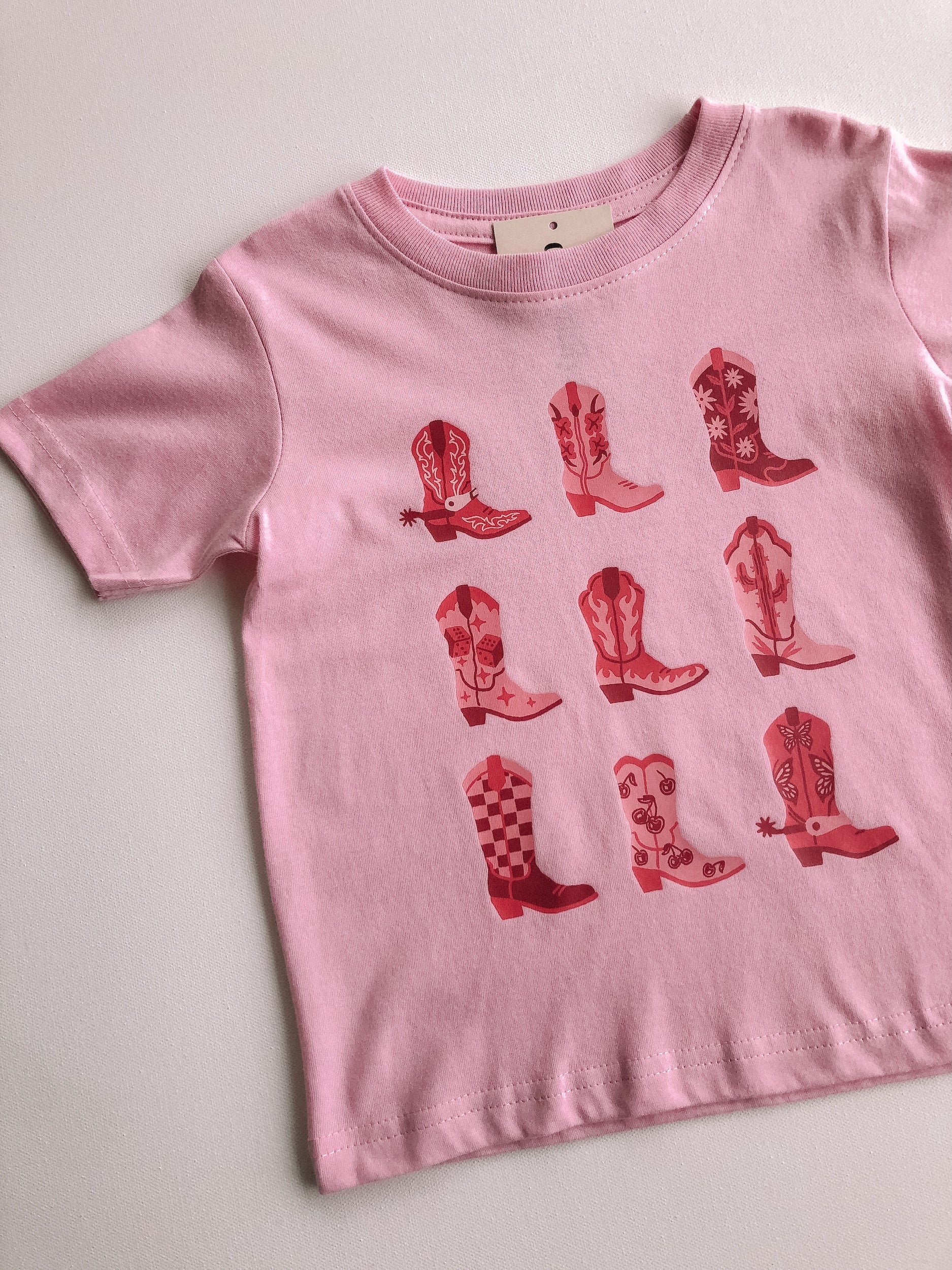 Pink Boots Tee