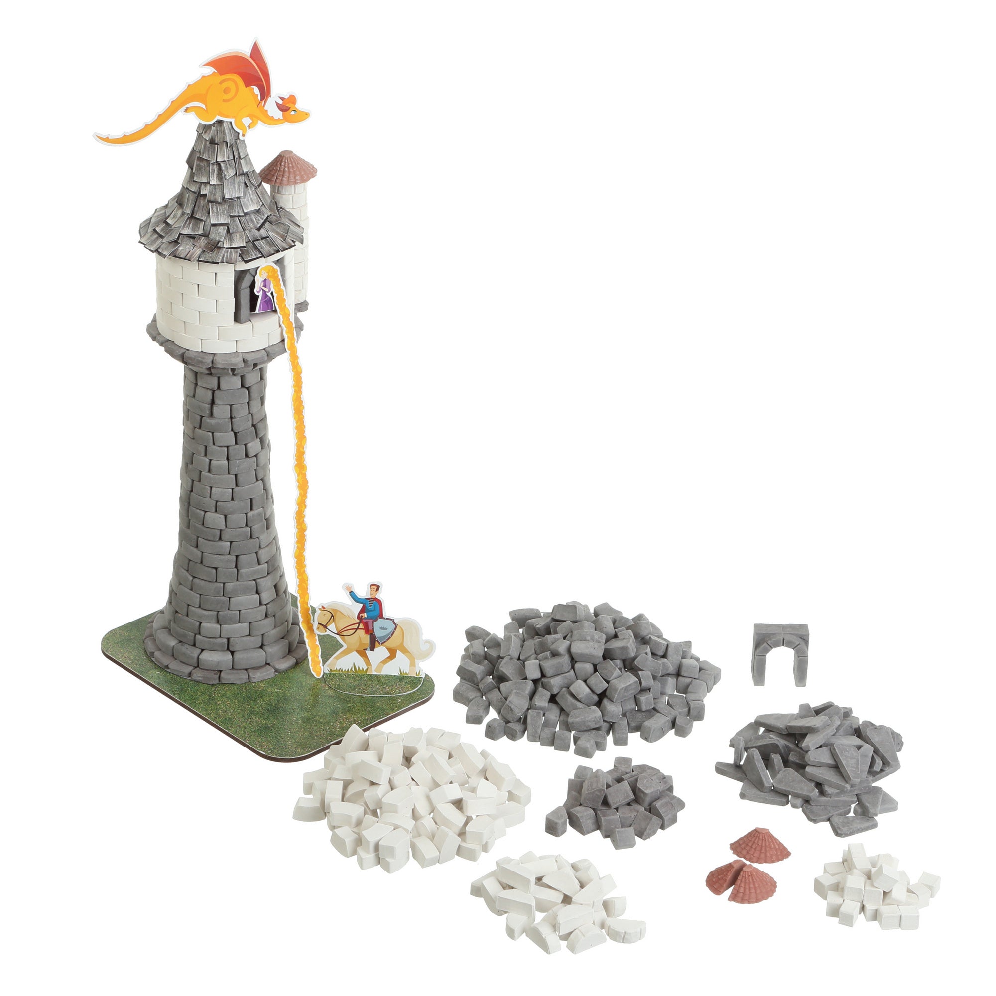 Wise Elk Stem Fantasy Kit – Princess In Tower | 470 Pcs