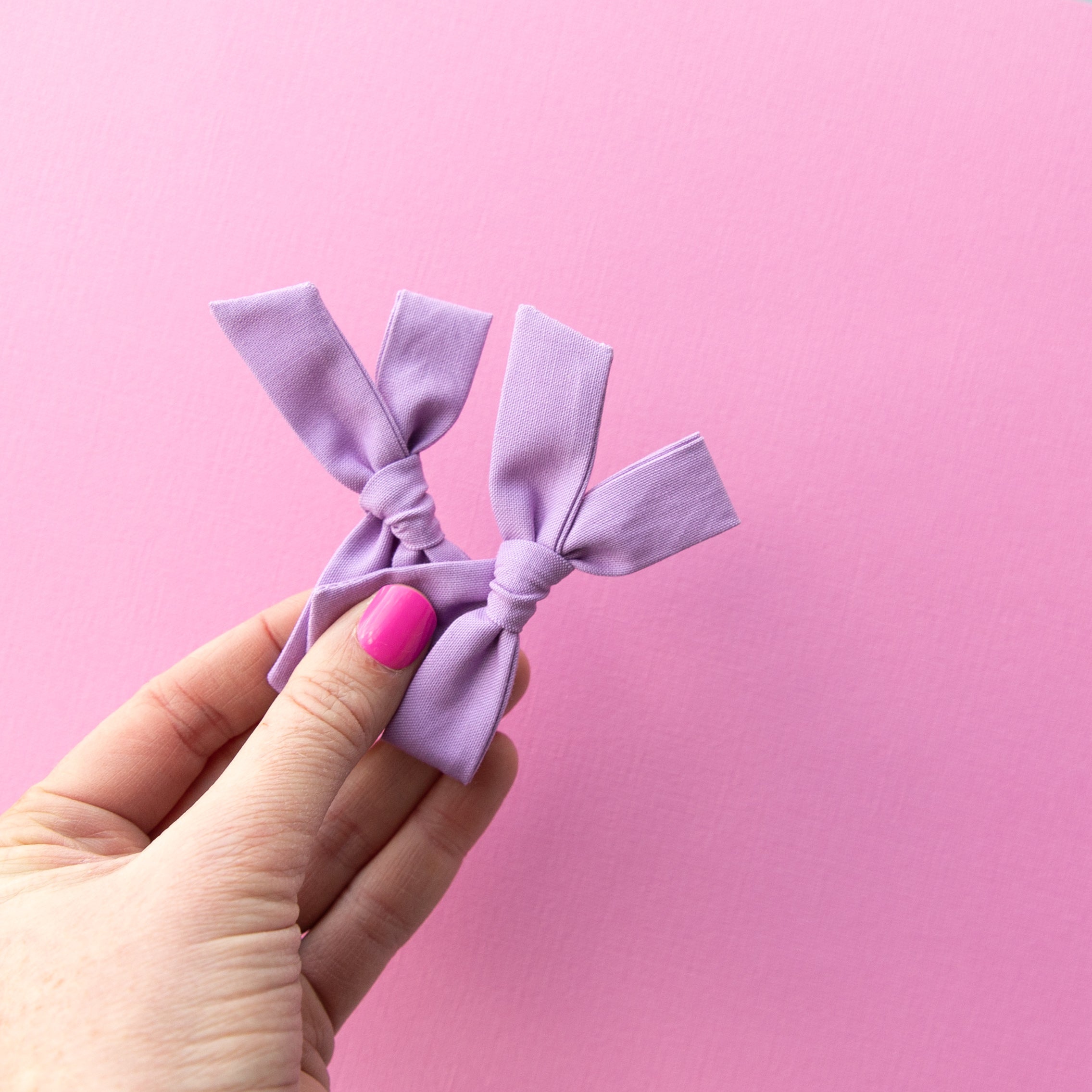 Striking Purple | Hand-tied Bow