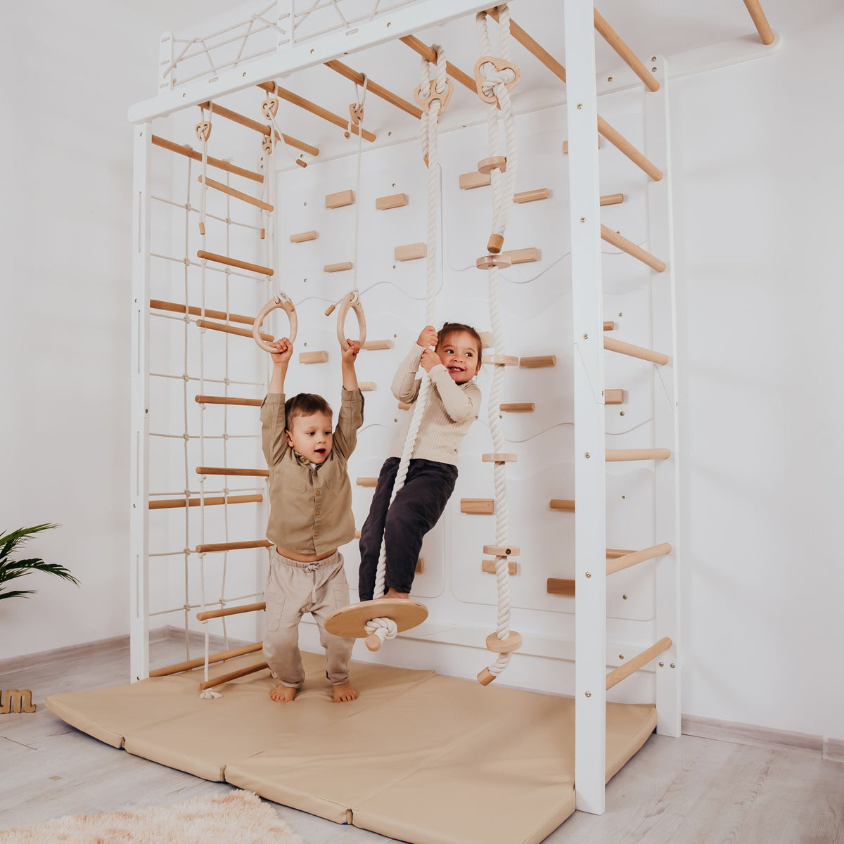 Climbing Indoor Playspace For Kids, Complete Climbing Set