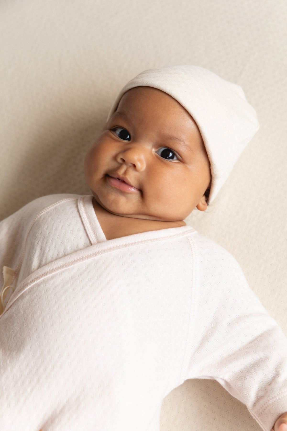 White Pointelle Baby Gift Set