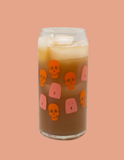 Ghost & Skull Can Glass - 20oz