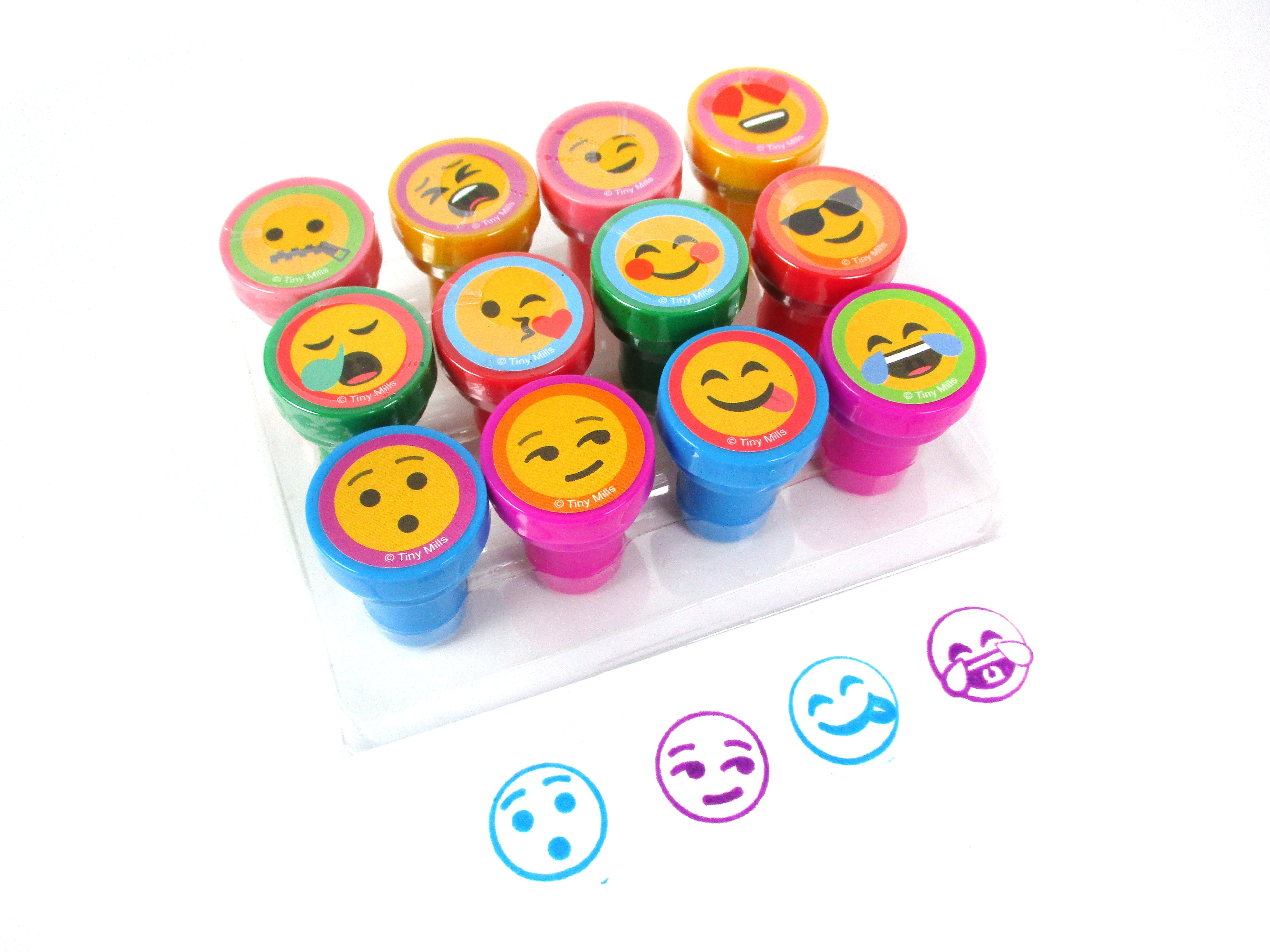 Emoji Party Favor Bundle For 12 Kids