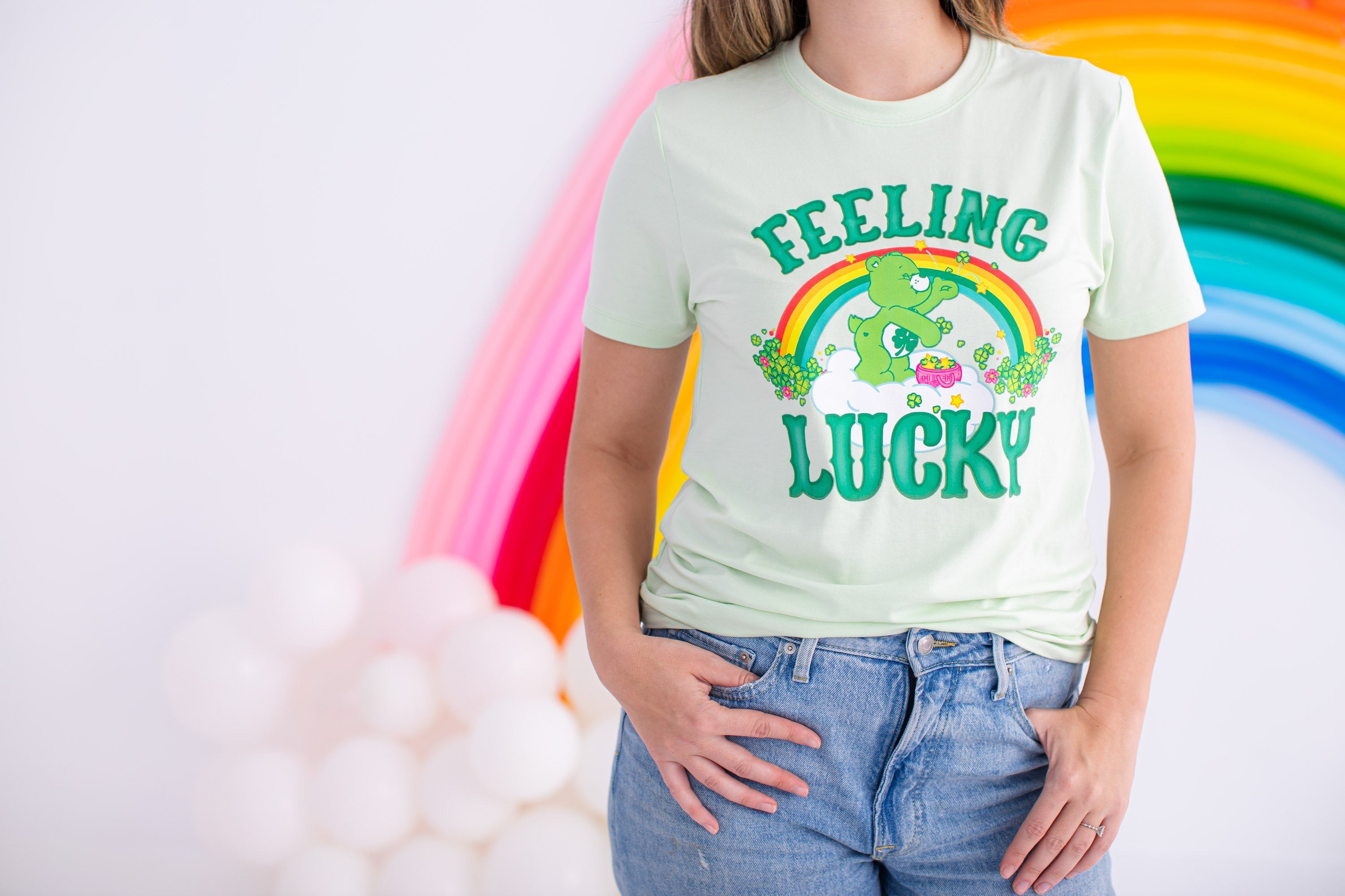 Care Bears™ Feeling Lucky T-shirt- Adult