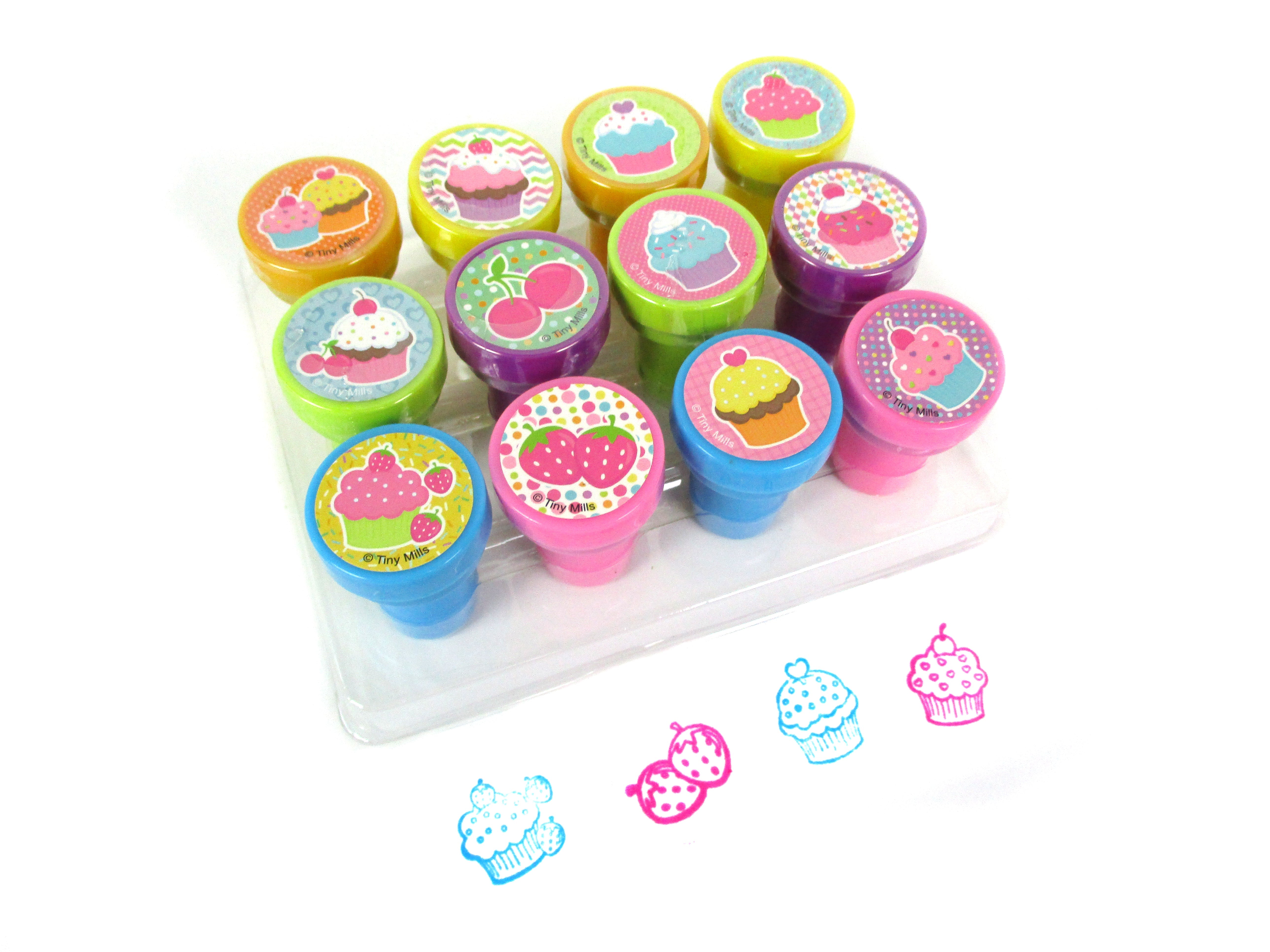 Cupcake Party Favor Bundle For 12 Kids