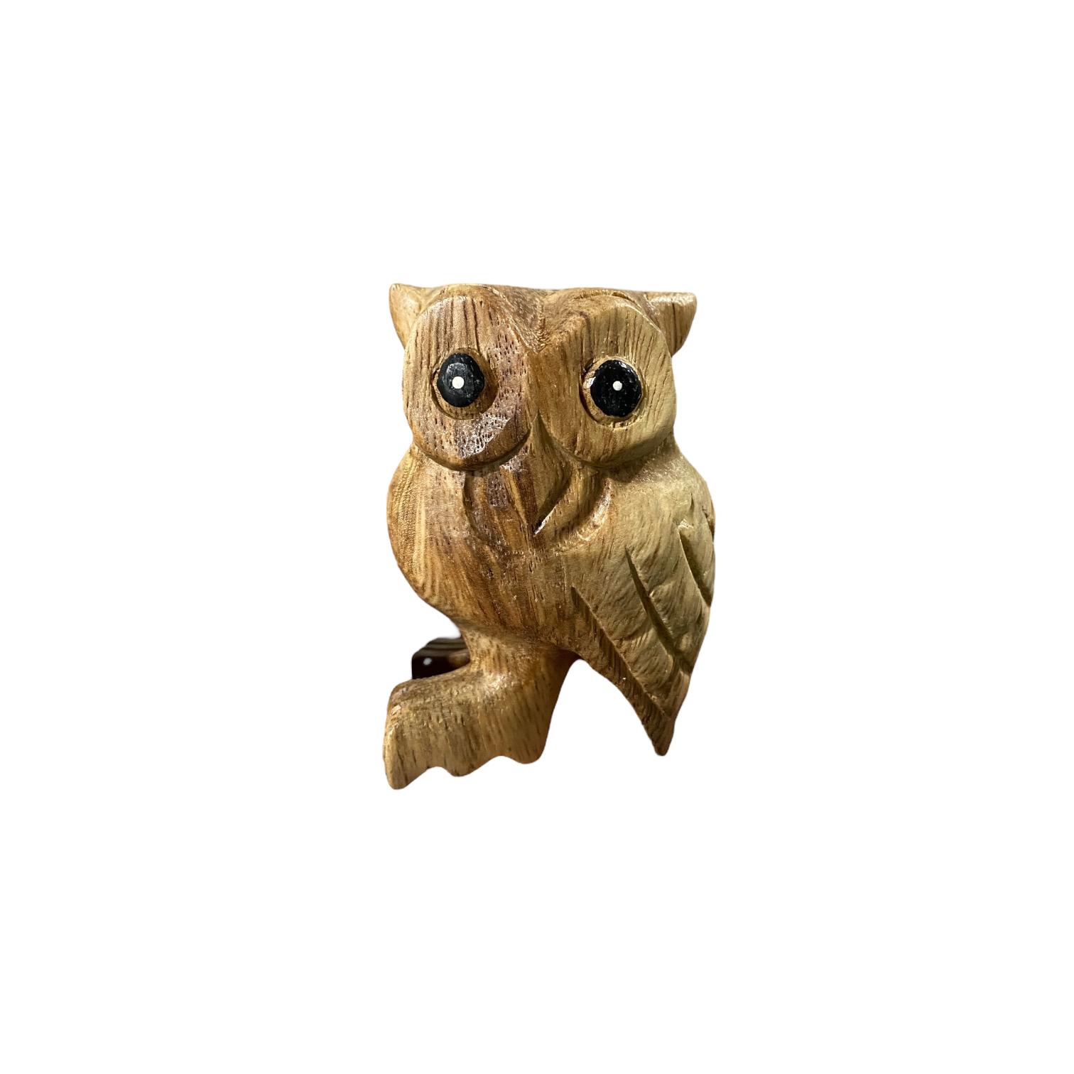 3" Wooden Musical Whistle Owl  Instrument