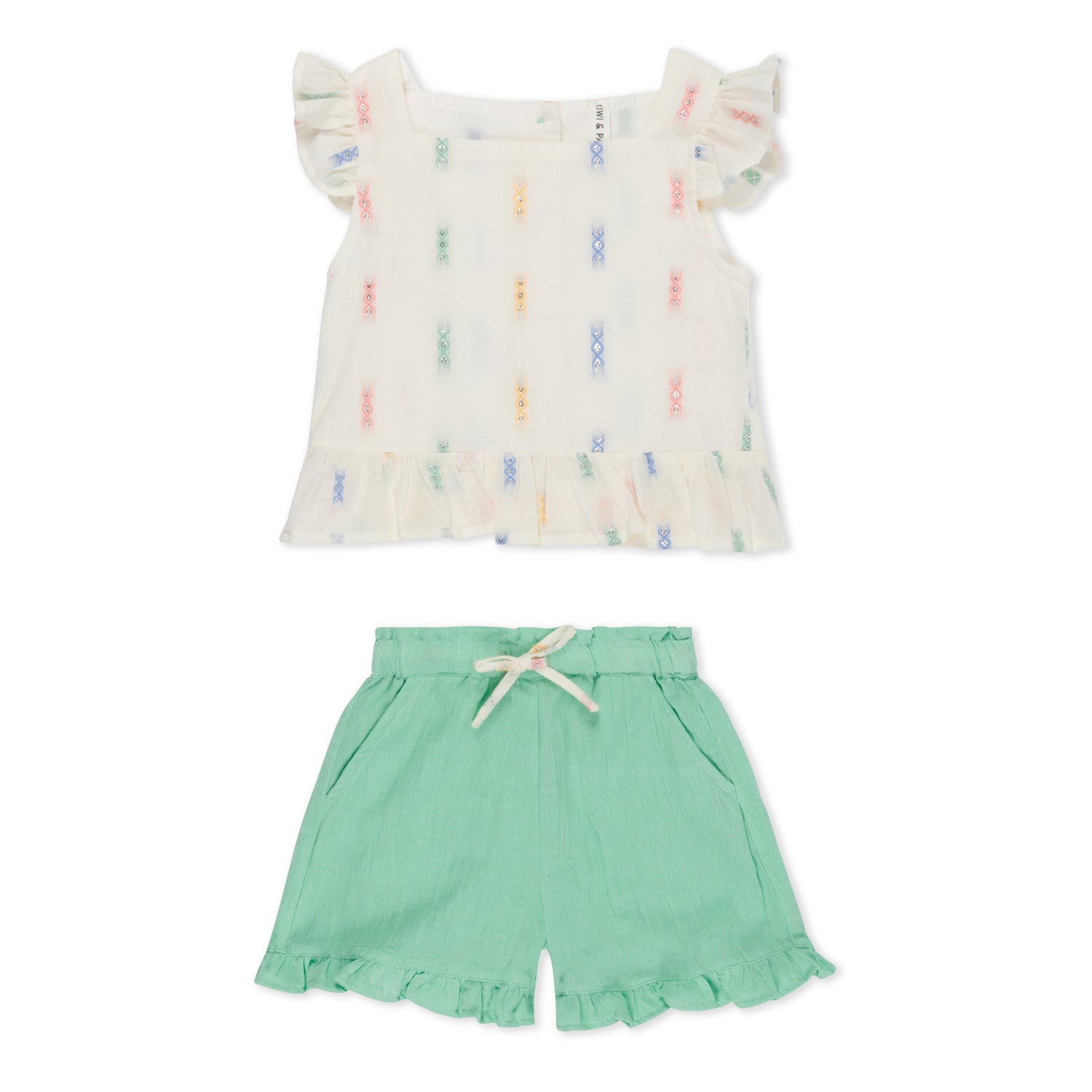 Talya Mint Short And Top