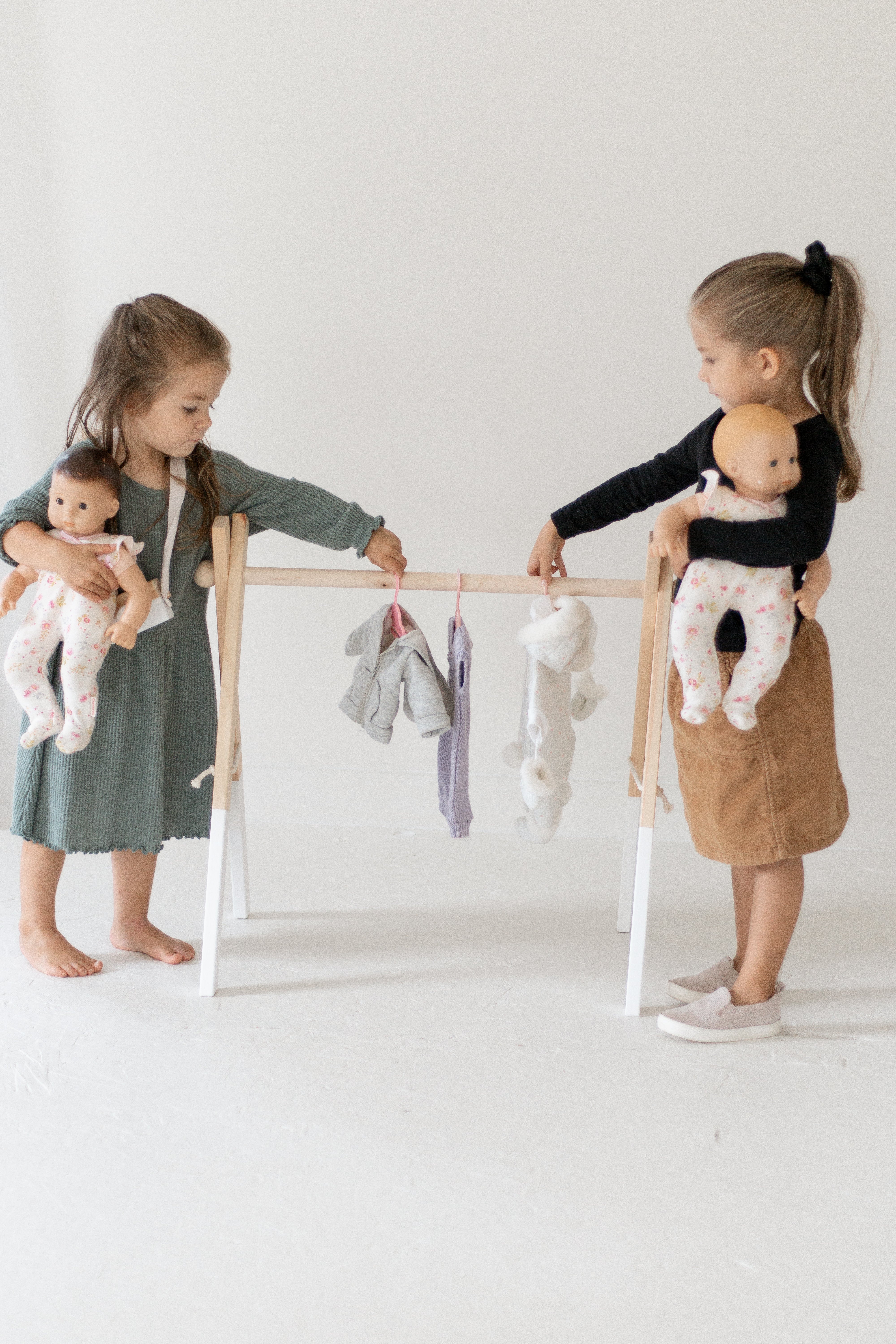 Doll Clothes Rack