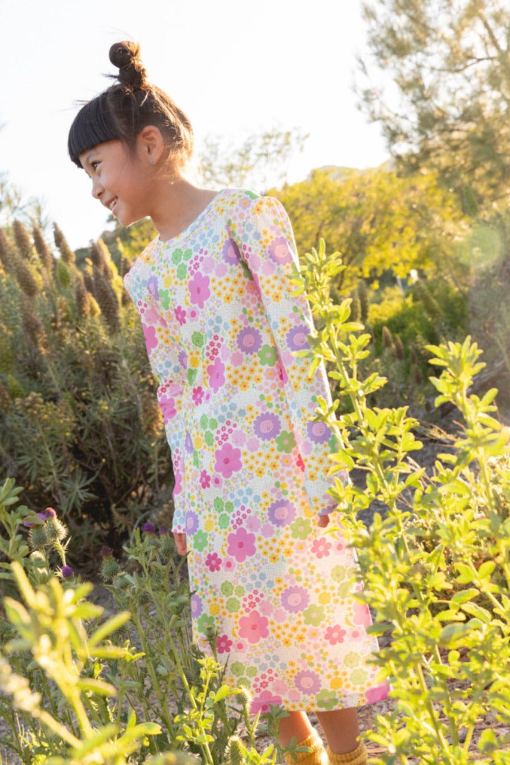 Flower Power Organic Pima Cotton Dodo Dress