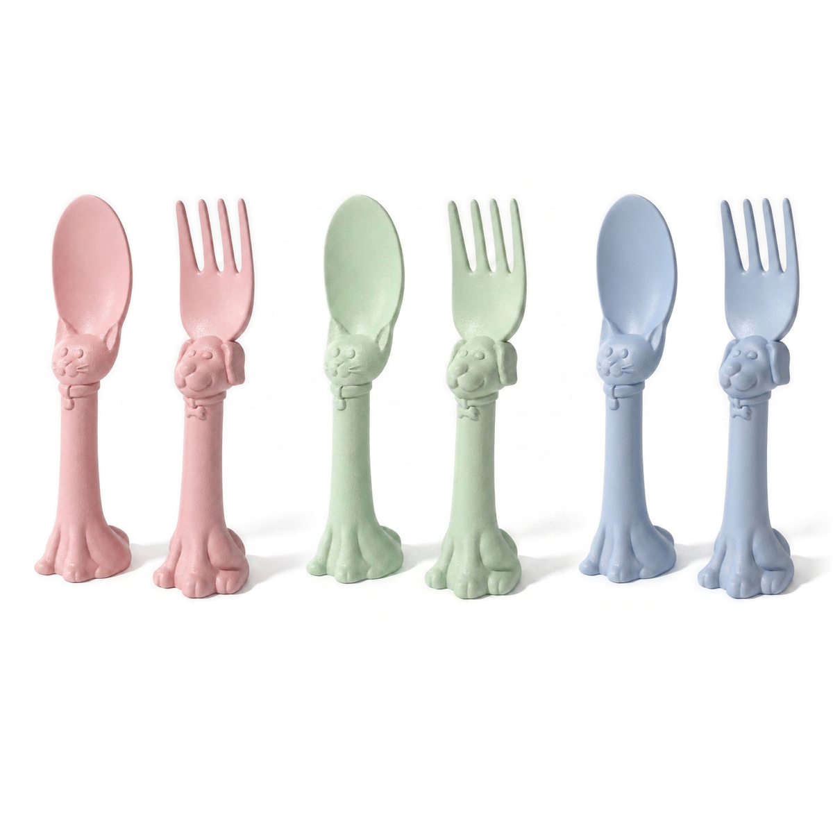 Spoon La La Toddler Utensils — 6-pack