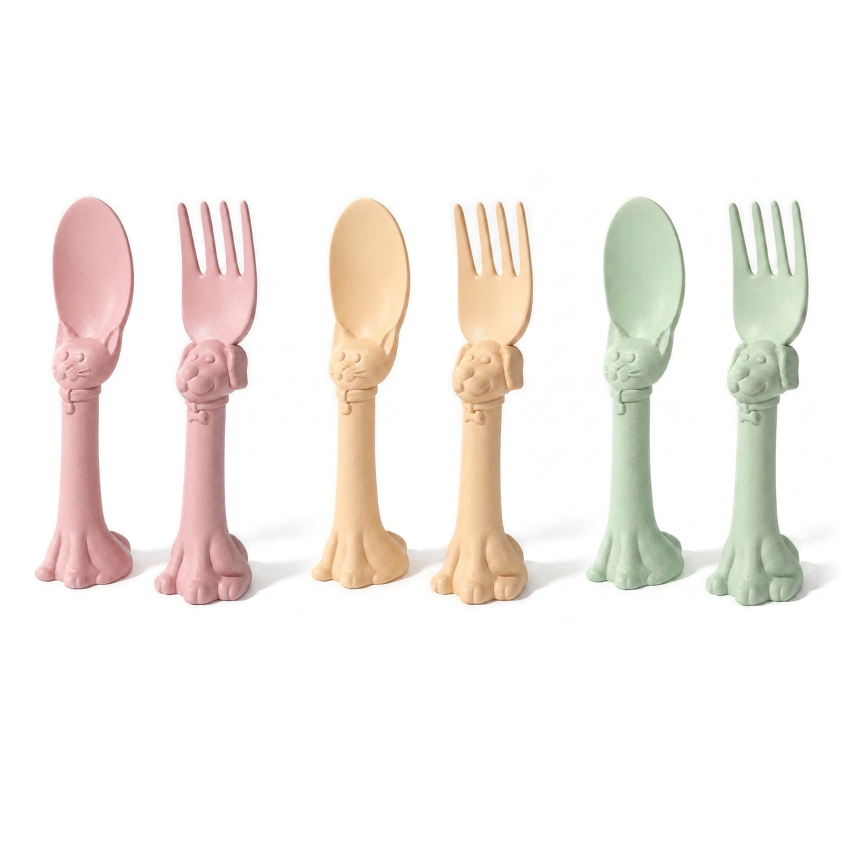 Spoon La La Toddler Utensils — 6-pack