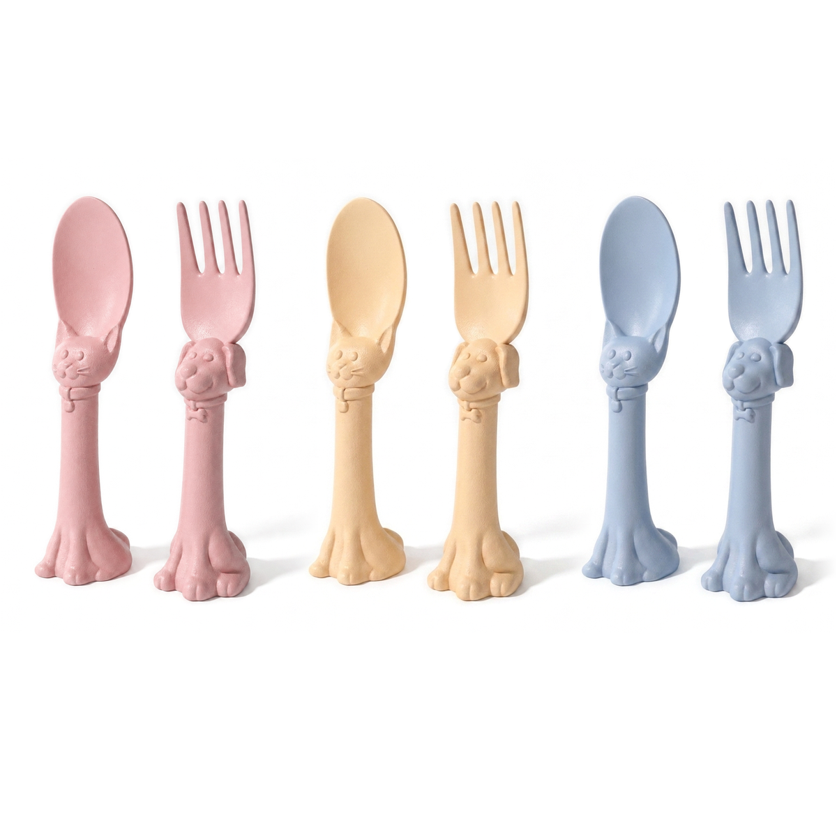 Spoon La La Toddler Utensils — 6-pack