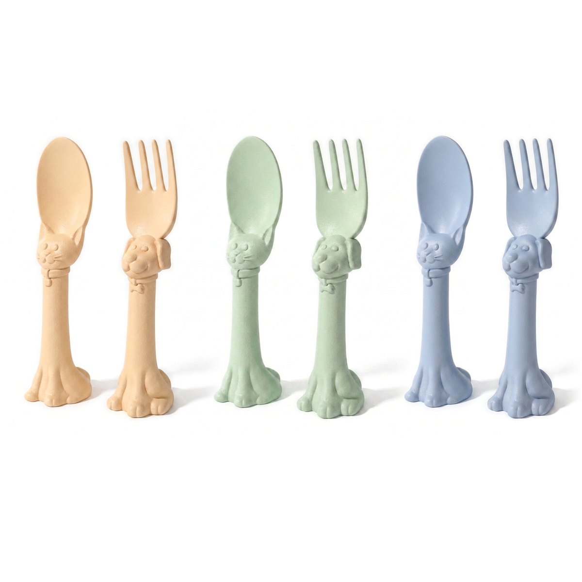Spoon La La Toddler Utensils — 6-pack