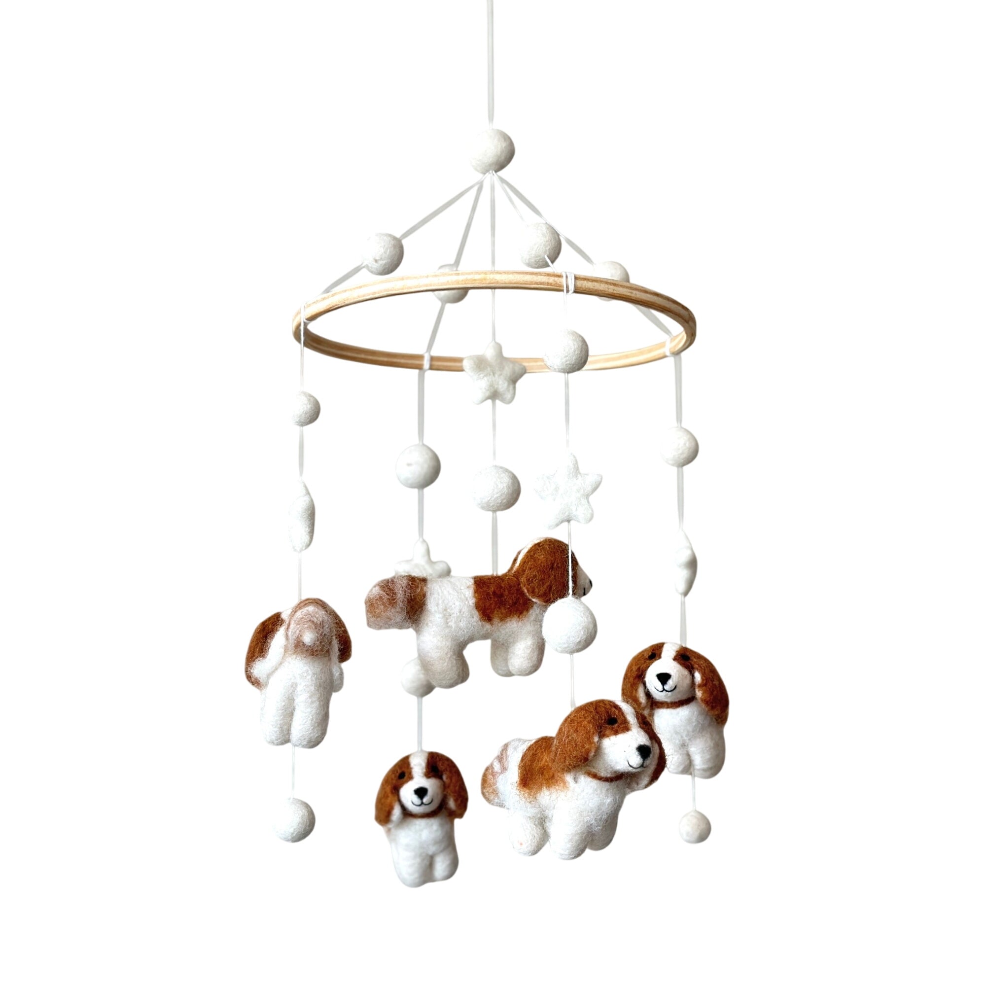 Felt Baby Mobile - Cavalier King Charles Cavalier