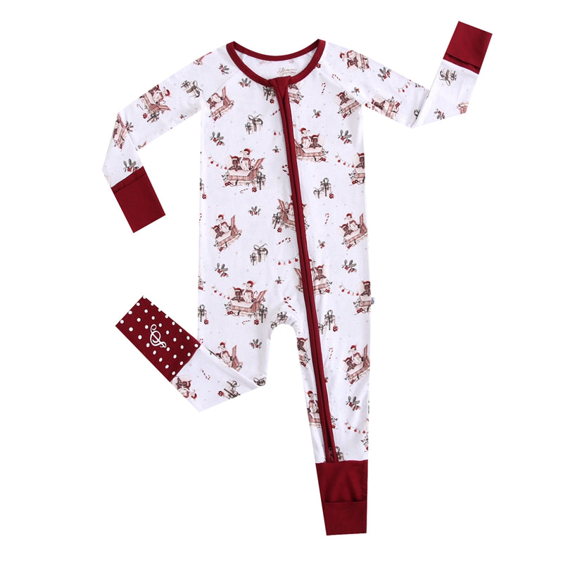 Jingle Bell Hop (rabbit) Romper
