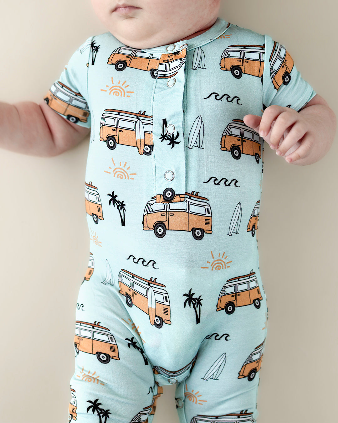 Bamboo Jumpsuit | Retro Beach