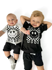Dad's Dude Checkered Tee