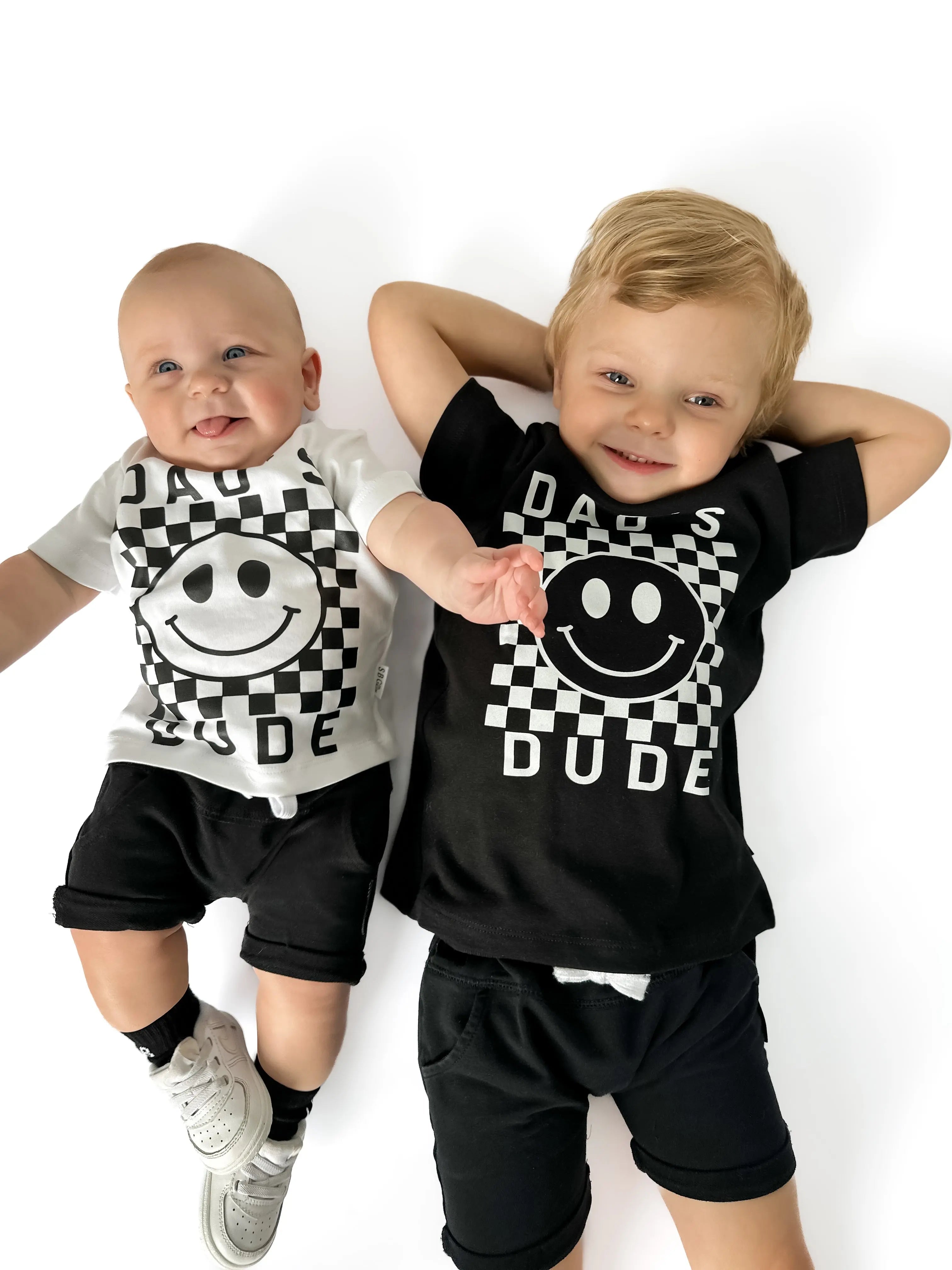 Dad's Dude Checkered Tee