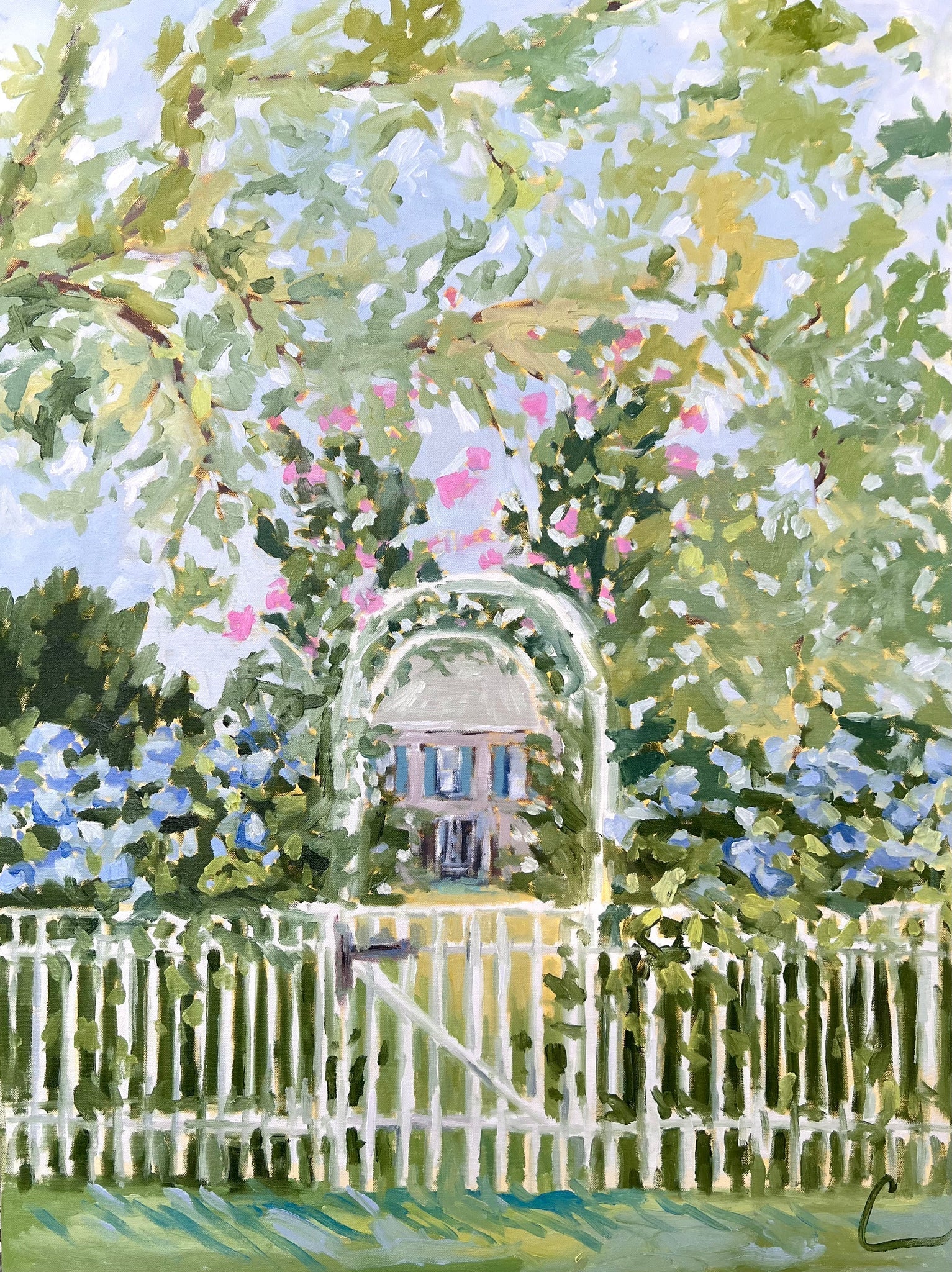 Nantucket In Bloom 2 Print