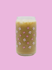 Heart Convo Can Glass
