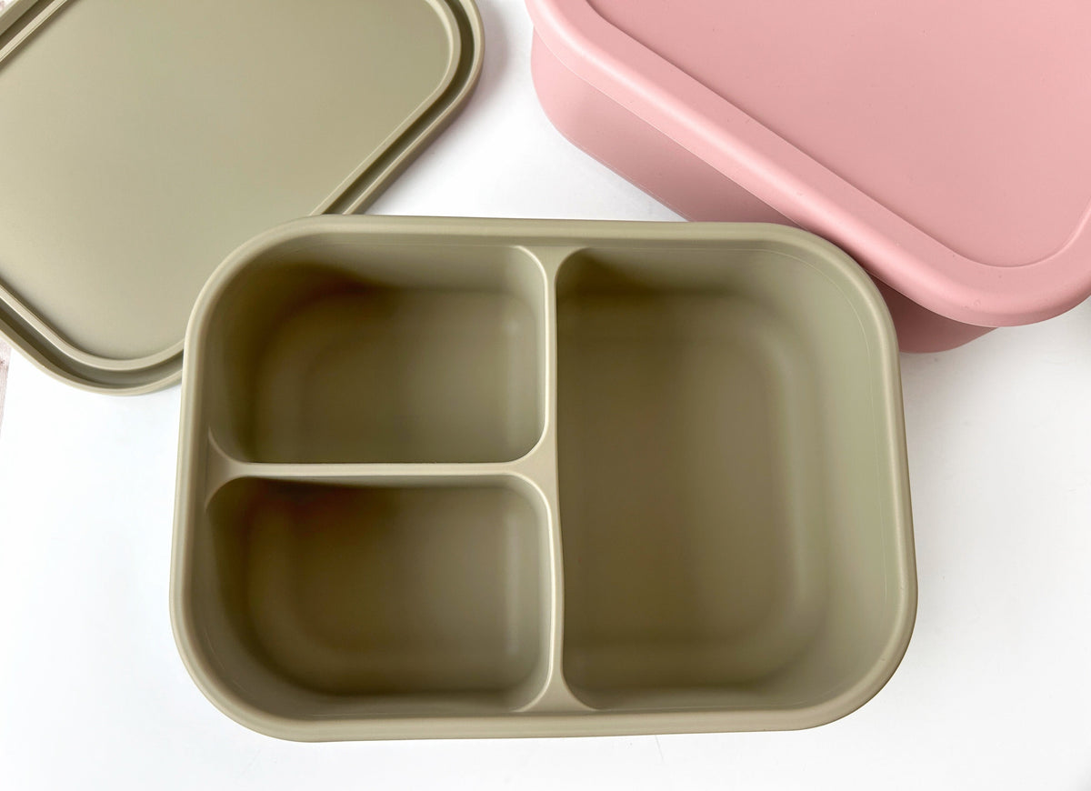 Bento Box Silicone Lunchbox: Eco-friendly Reusable Lunchbox For School & Work