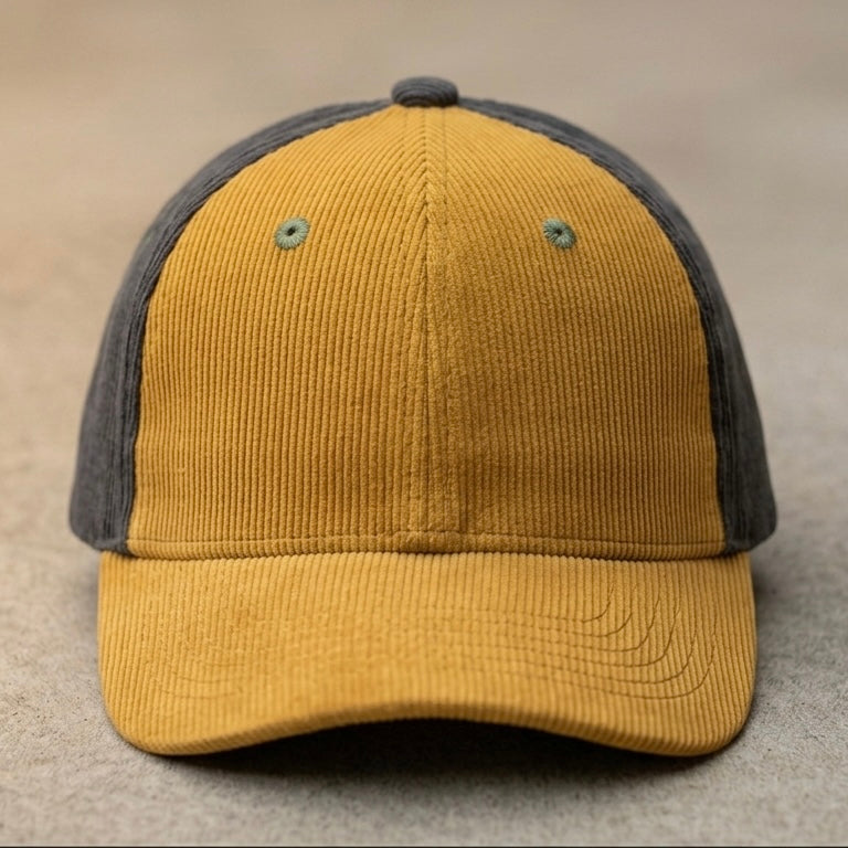 Retro Baseball Cap | Multi-tone Hat For Big Kids & Adults