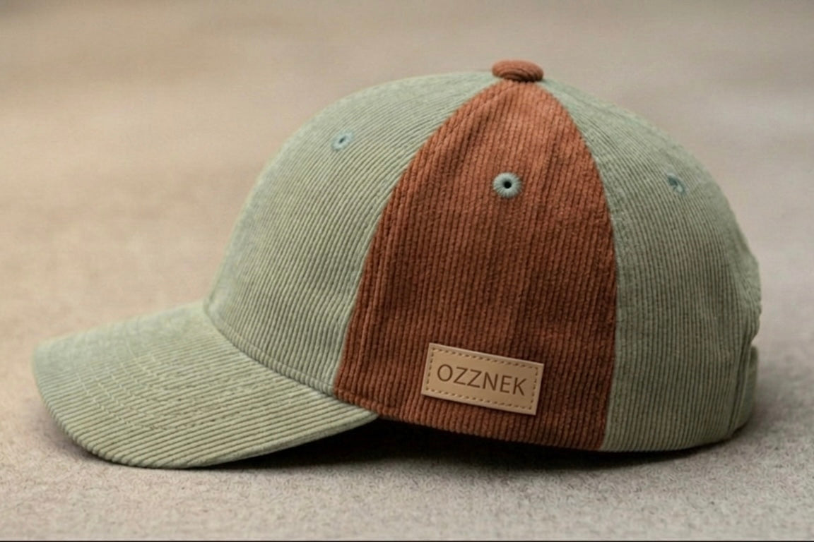 Retro Baseball Cap | Multi-tone Hat For Big Kids & Adults