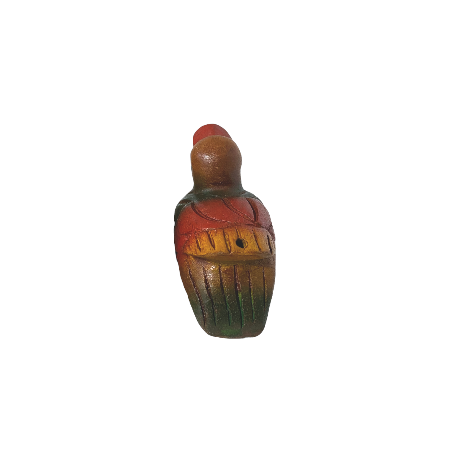 Painted Wooden Musical Whistle Duck Noise Maker
