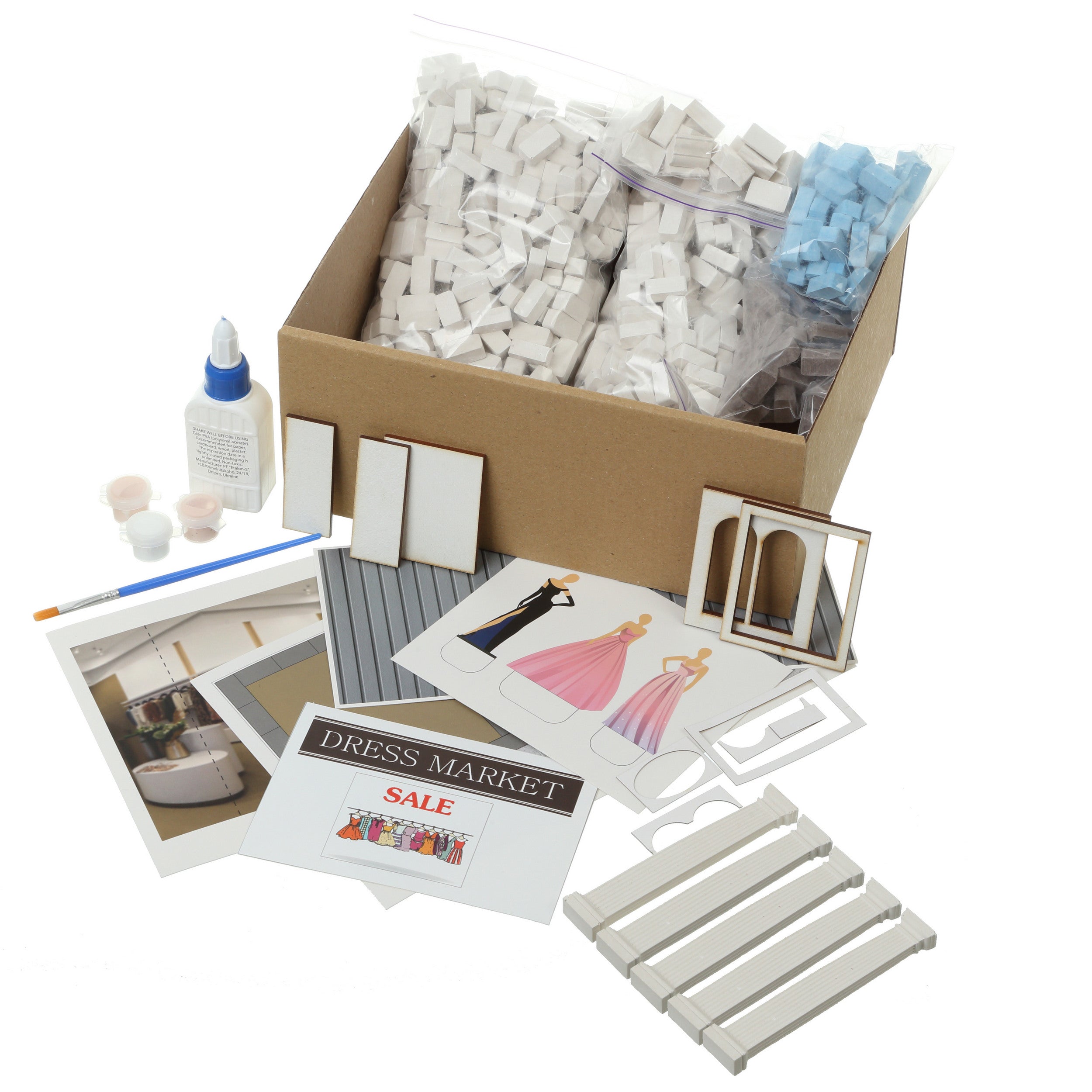 Wise Elk Stem Mini Kit – Dress Market | 700 Pcs