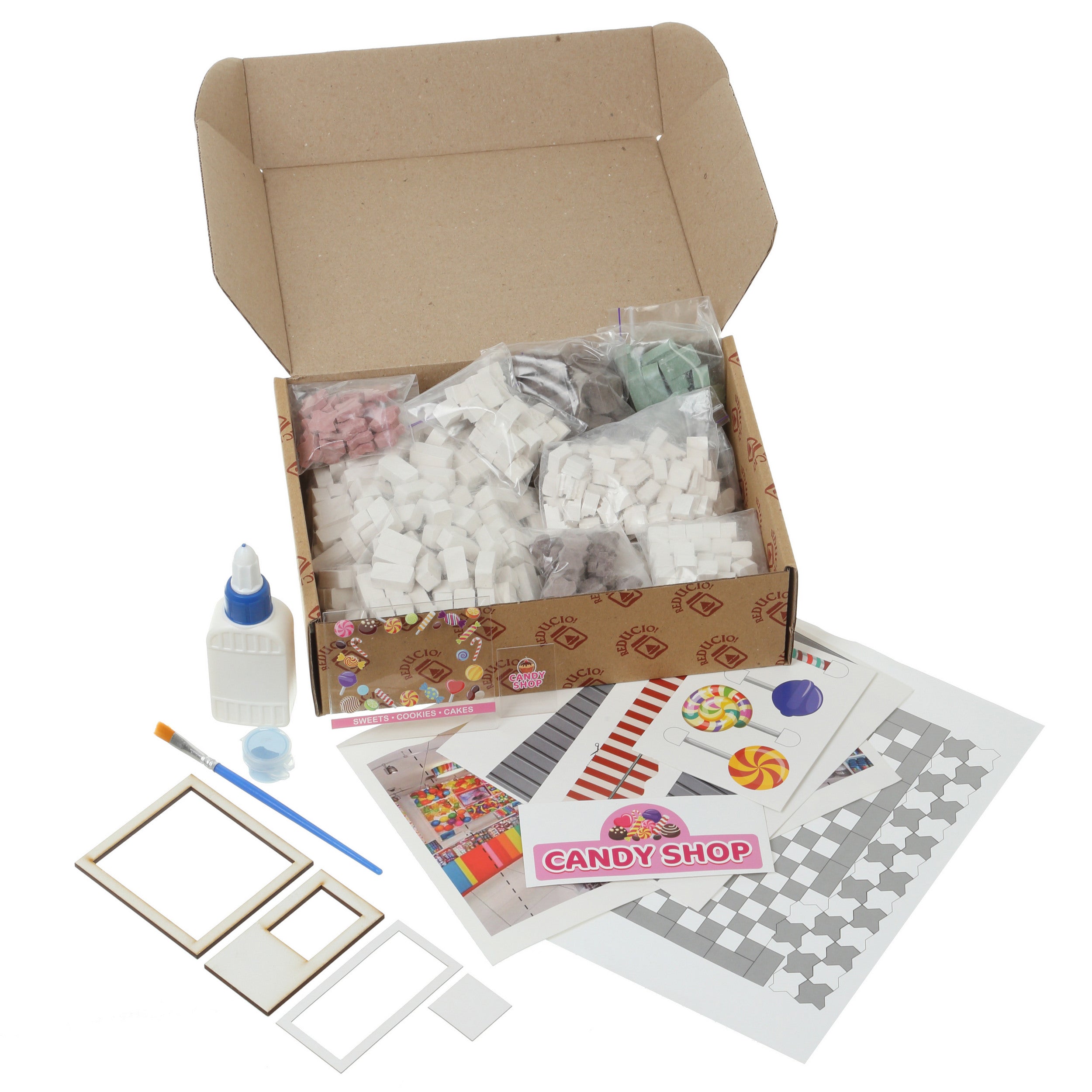 Wise Elk Stem Mini Kit – Candy Shop | 630 Pcs