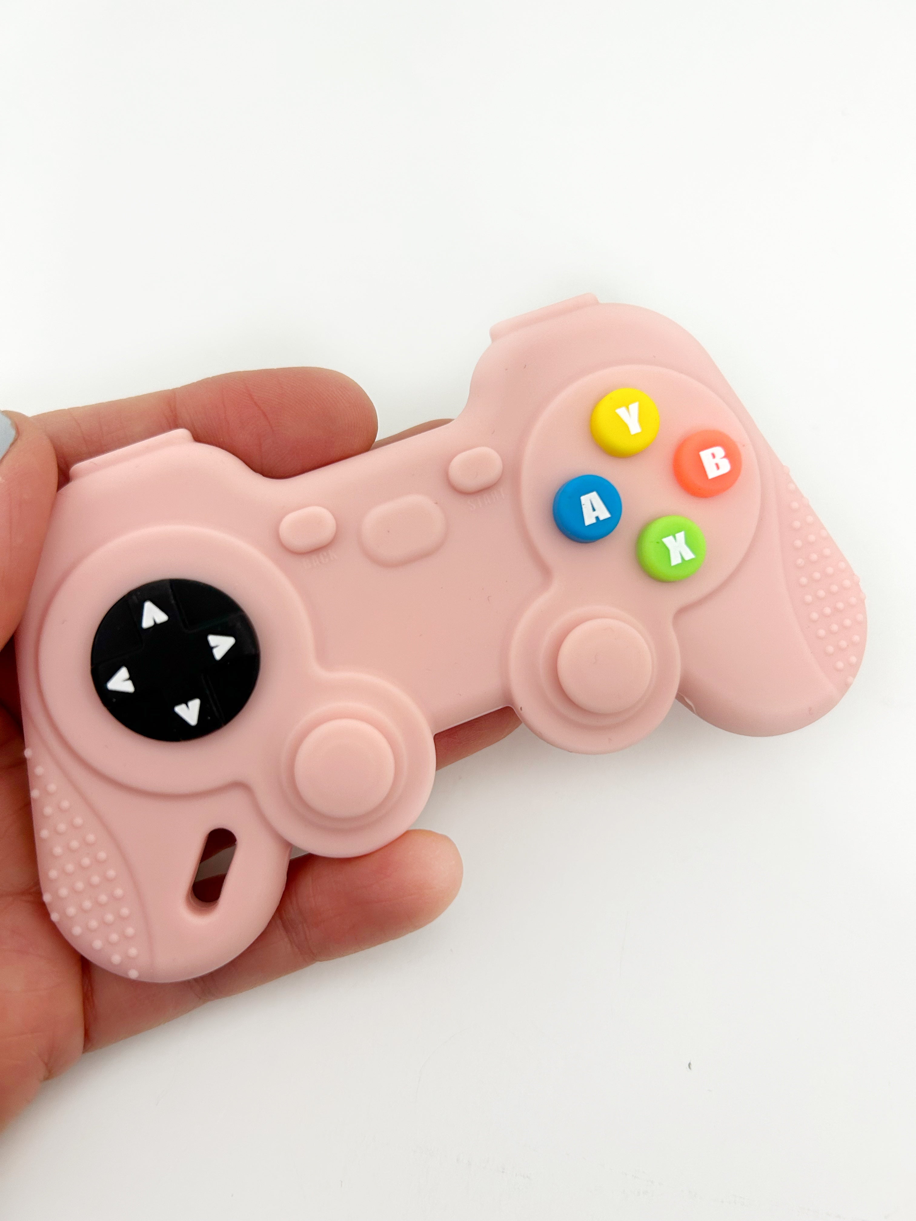 Controller Silicone Teether: Safe And Easy-to-clean Baby Teething Toy