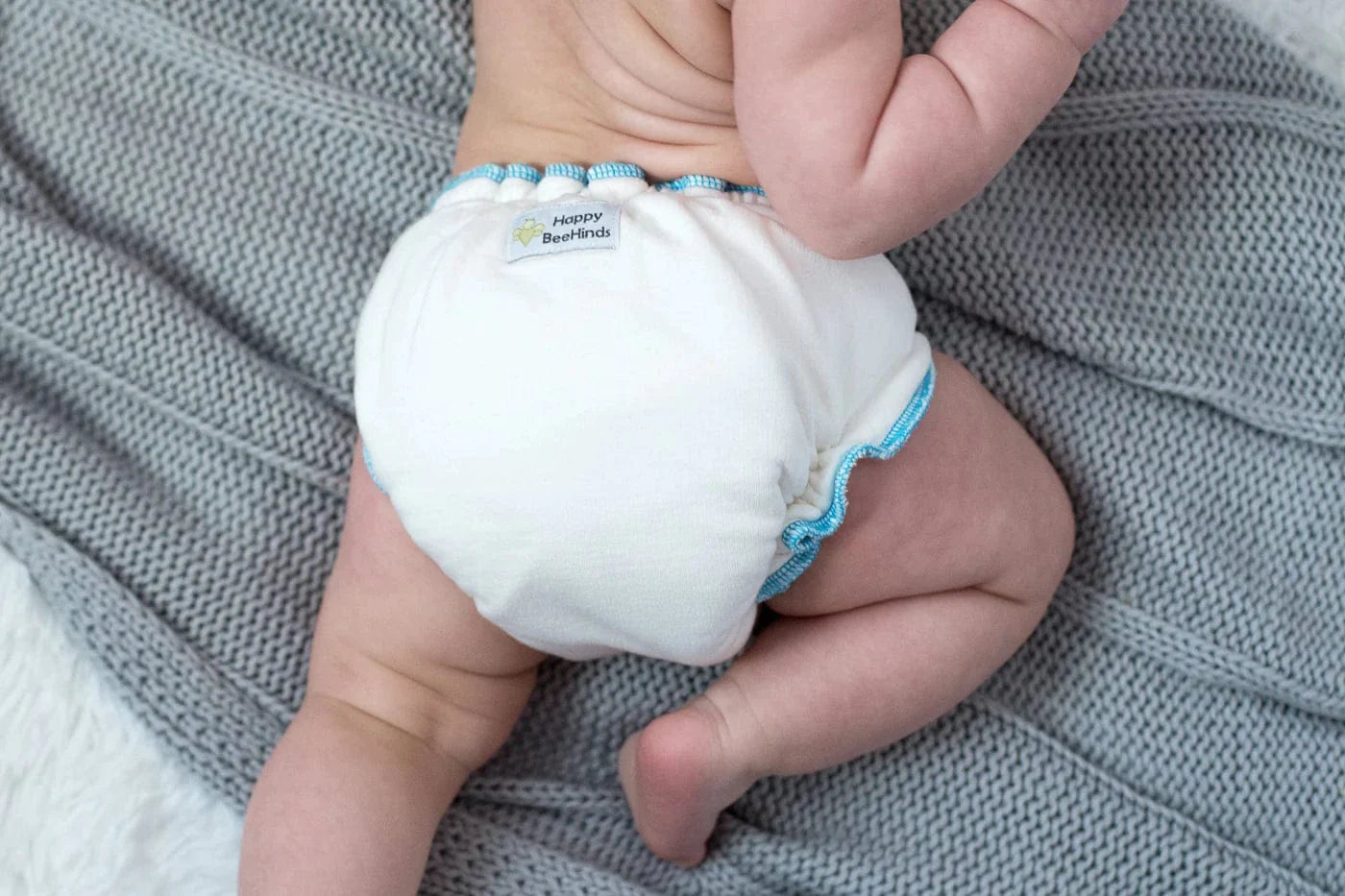 The "absorber" Fitted Diaper By Happy Beehinds
