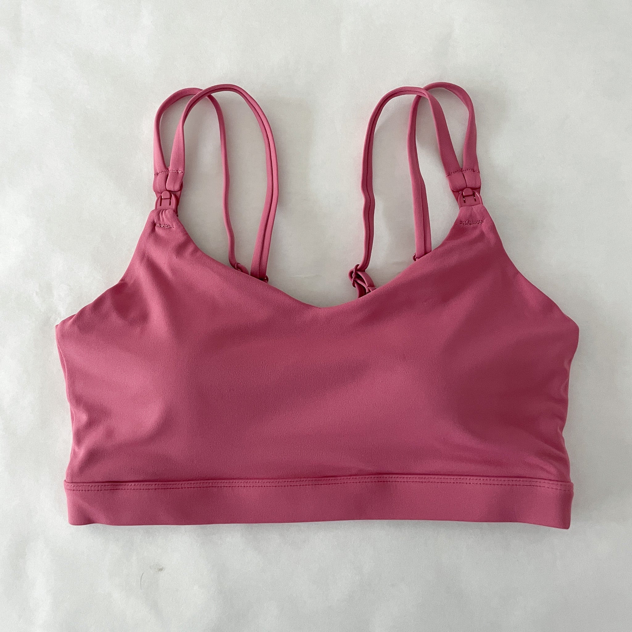 Emily - Medium Support Nursing & Hands Free Pumping Sports Bra (mars Clay)