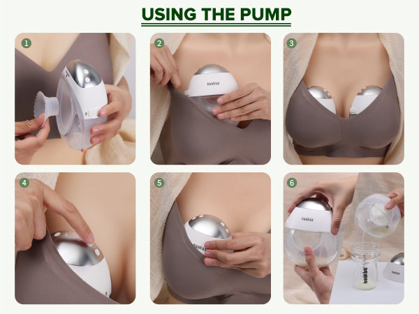 Haakaa E-ladybug Wearable Electric Breast Pump - 2pk