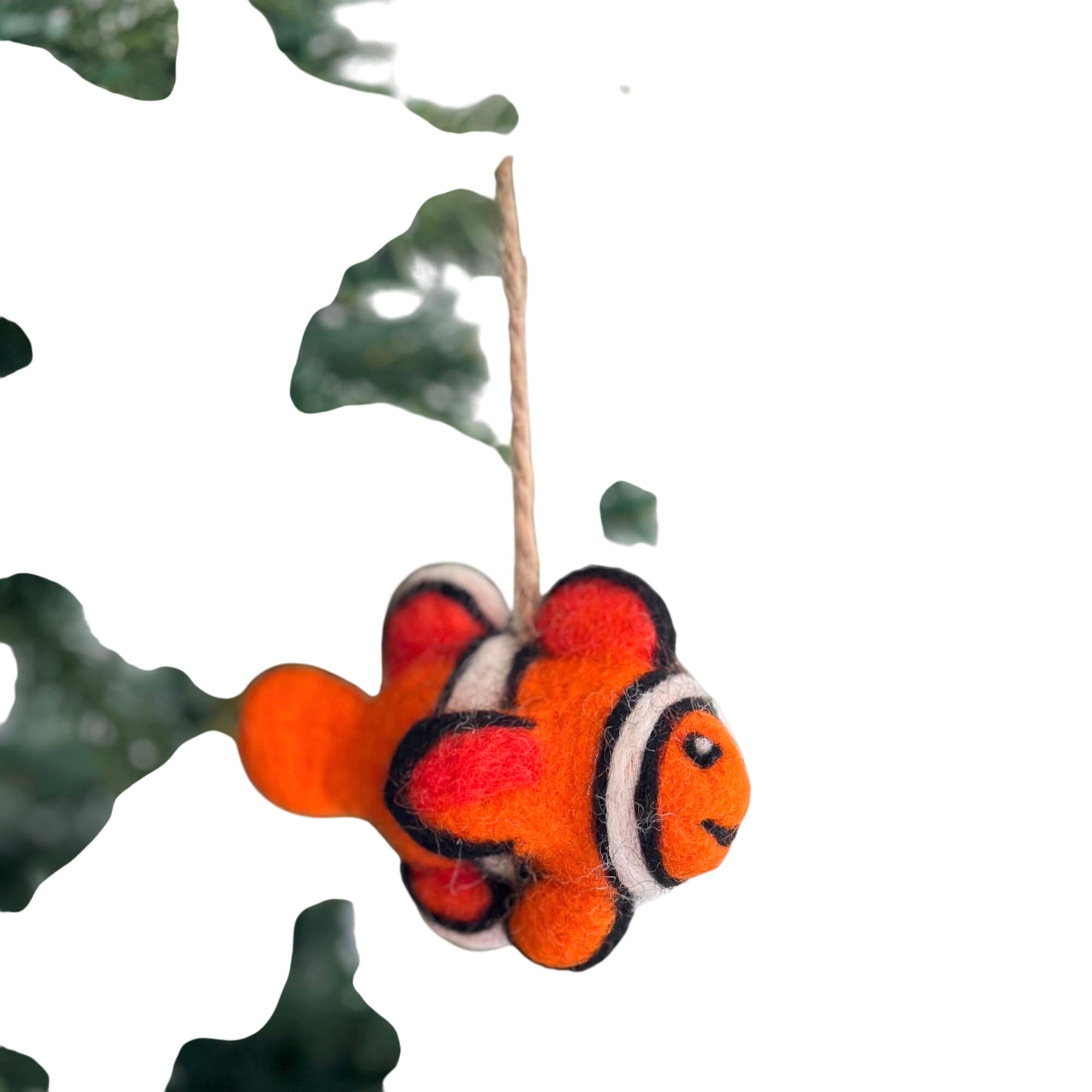 Felt Ornament - Mini Clownfish