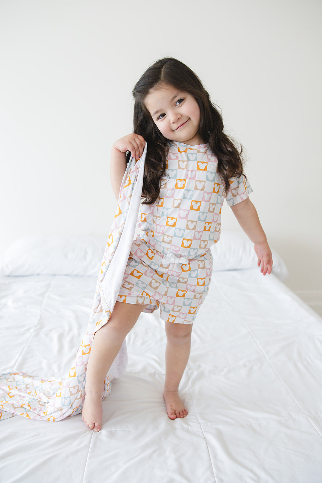 Checkerboard Charm - Pocket Short Set