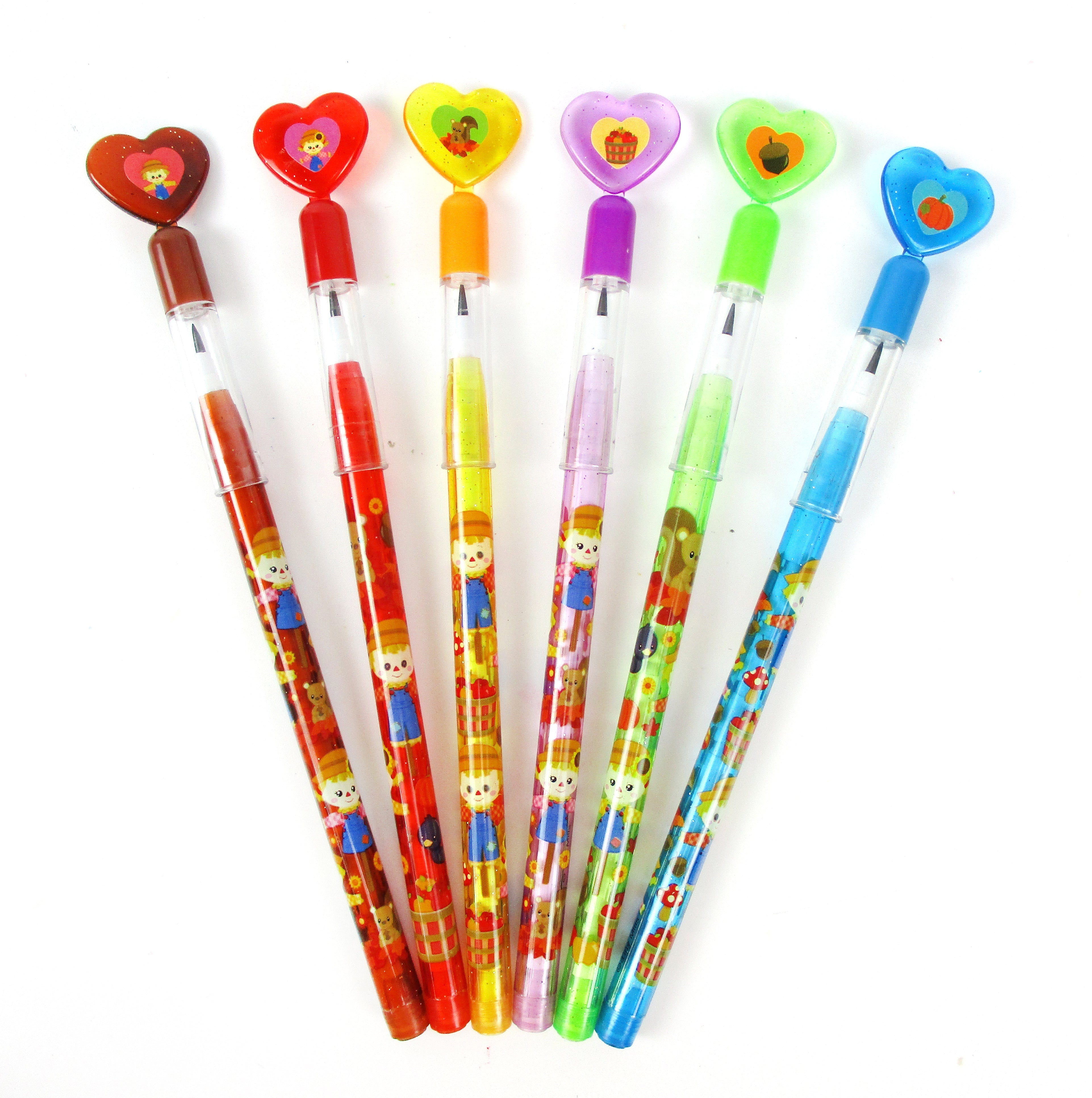Fall Harvest Autumn Multi Point Pencils