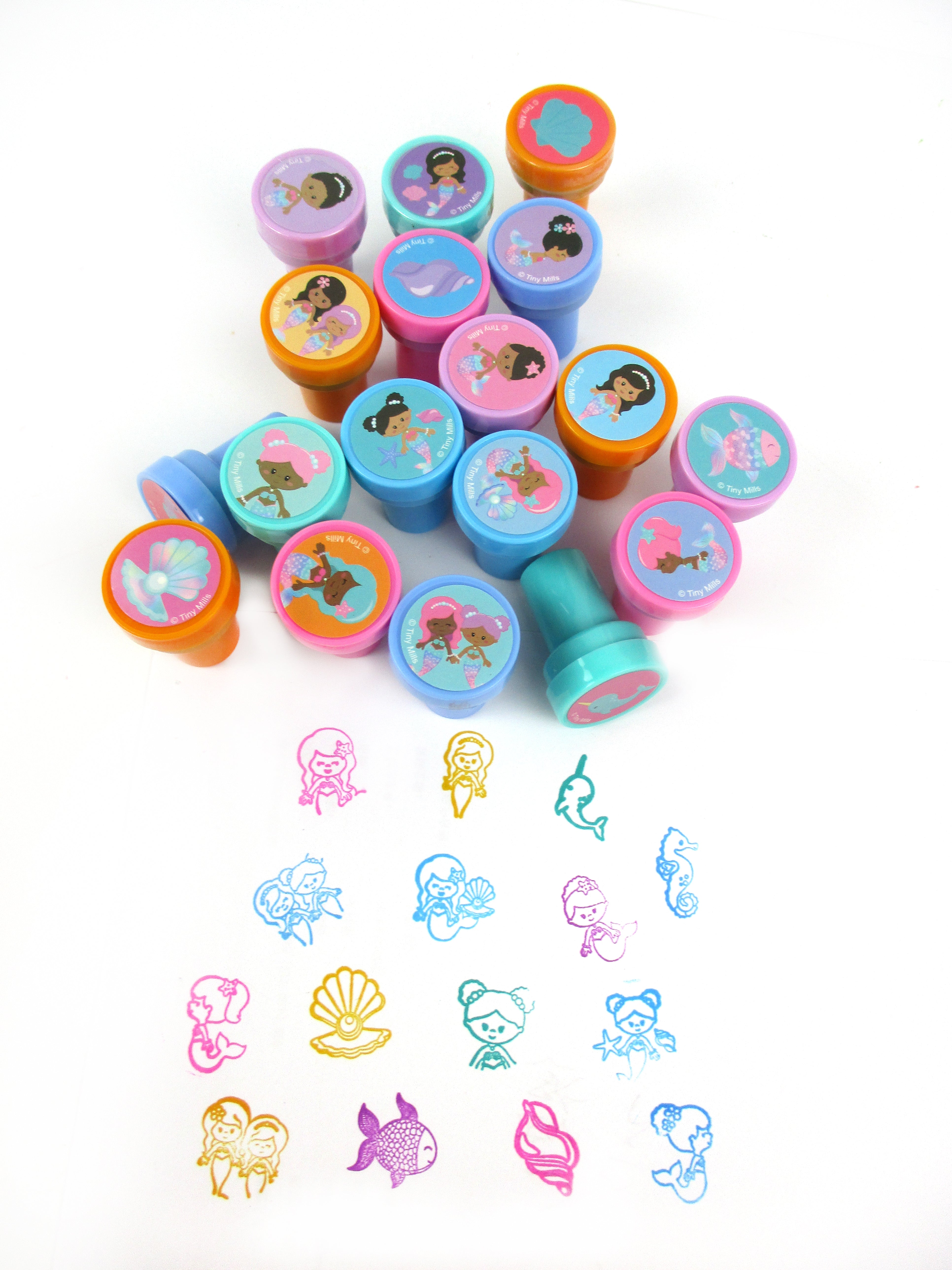 Rainbow Mermaid Stampers