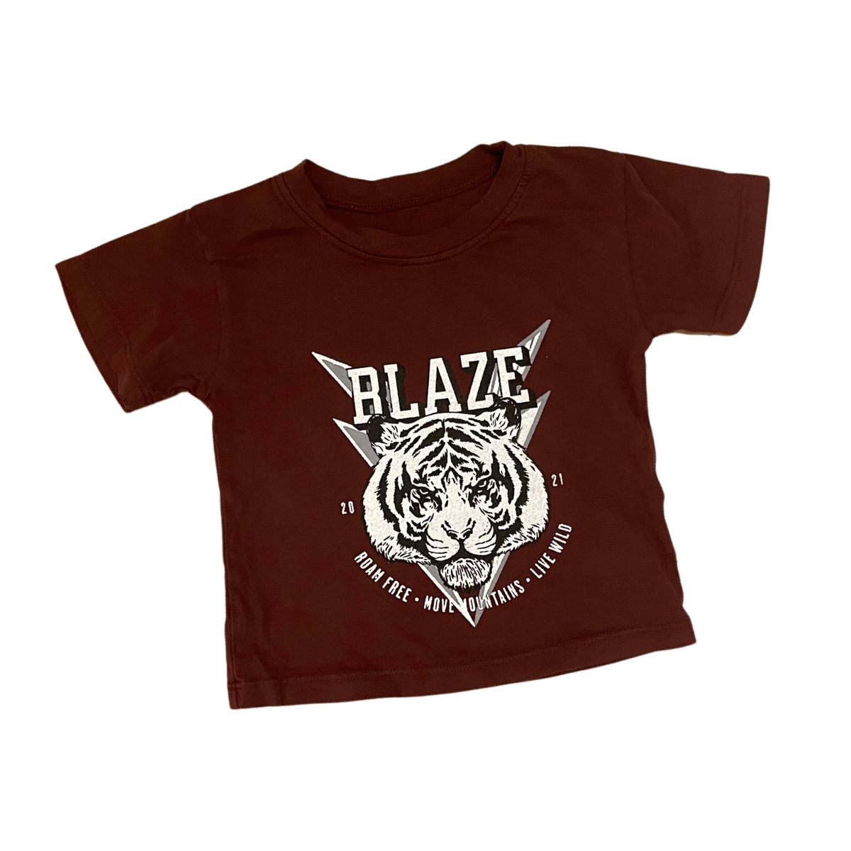 Legacy Tee | Brave Tiger Tee In Raisin