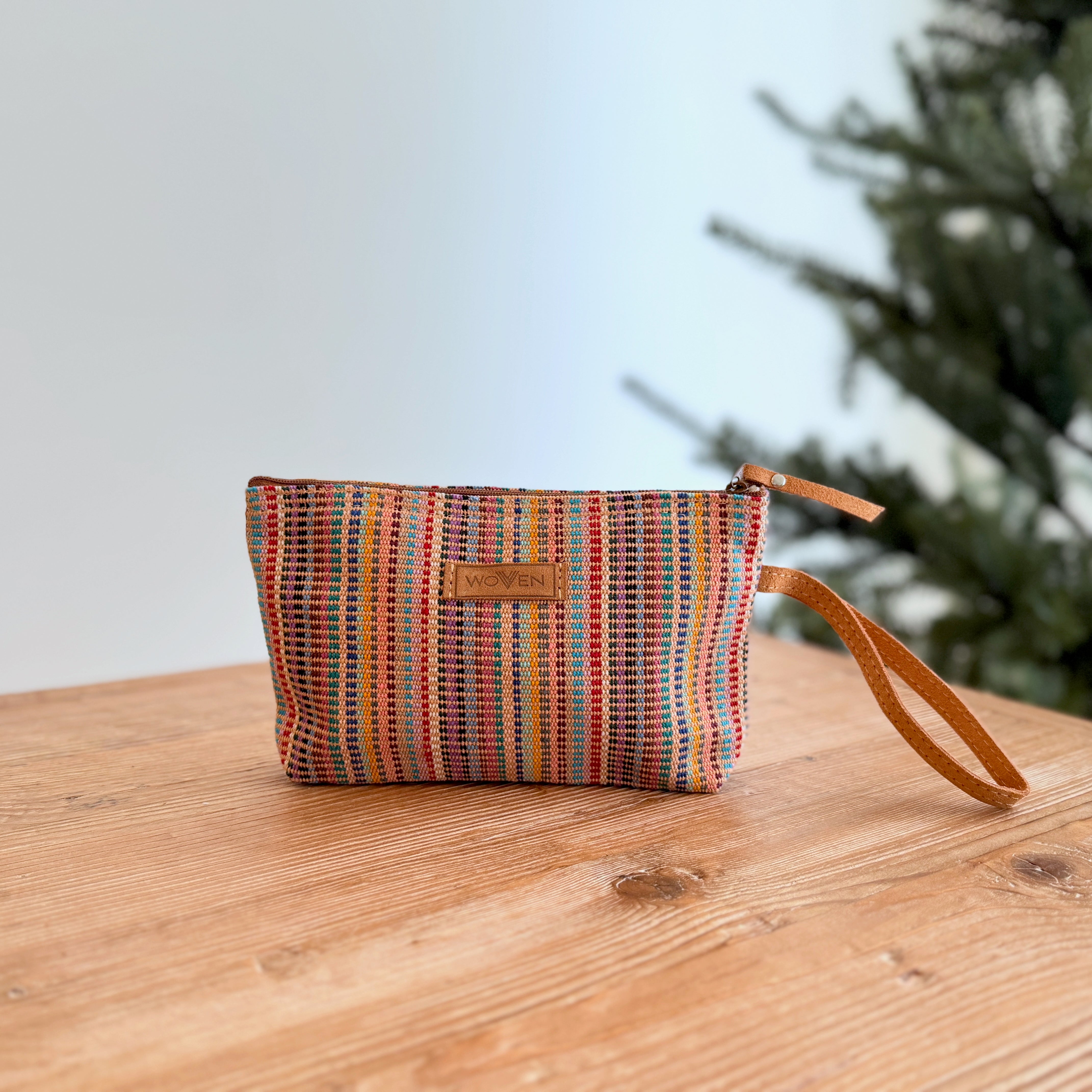 Cosmetic Pouch With Wrist Strap