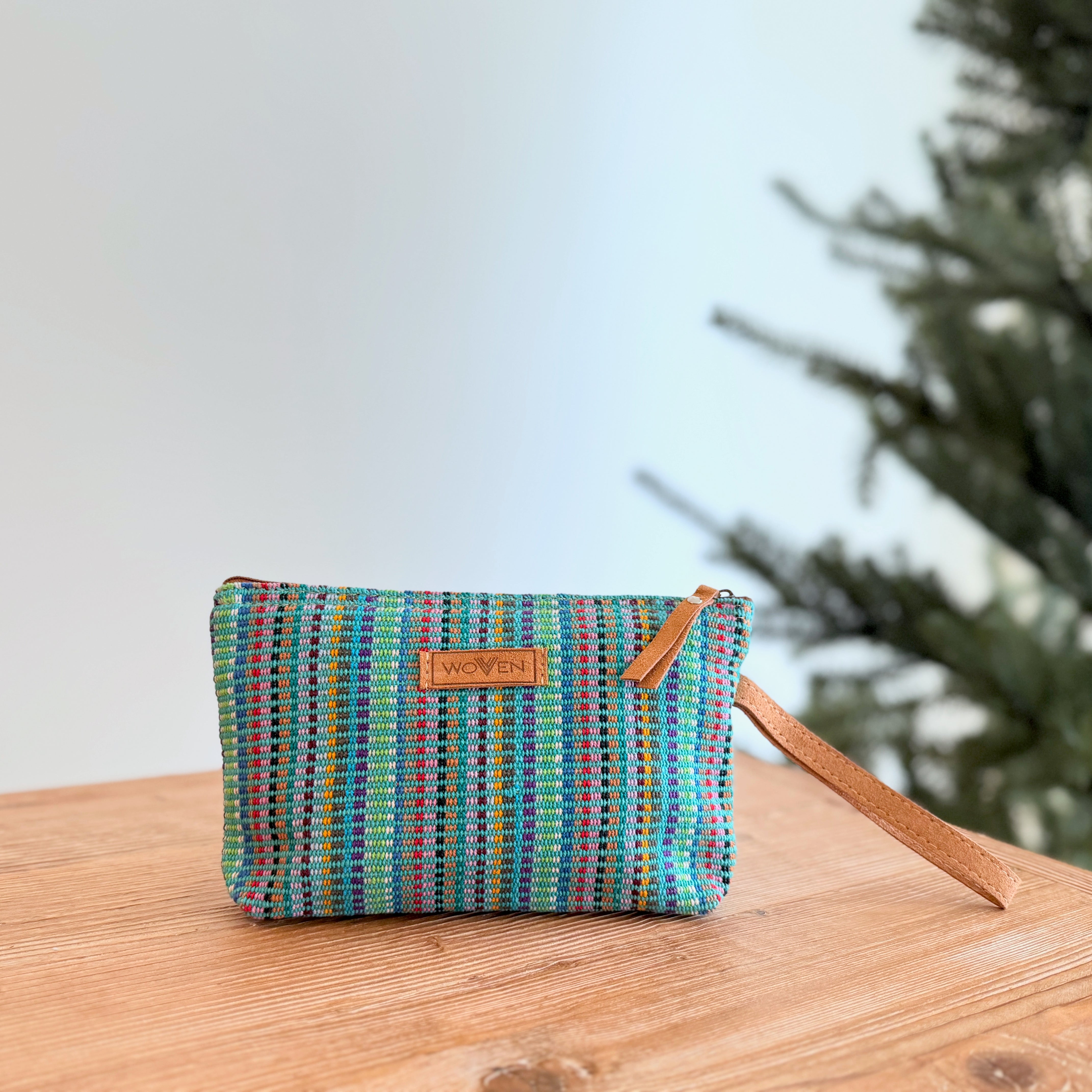 Cosmetic Pouch With Wrist Strap