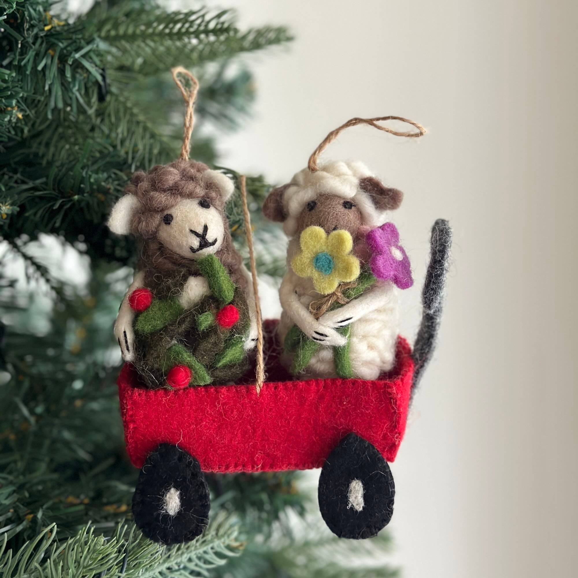 Wagon Ornament