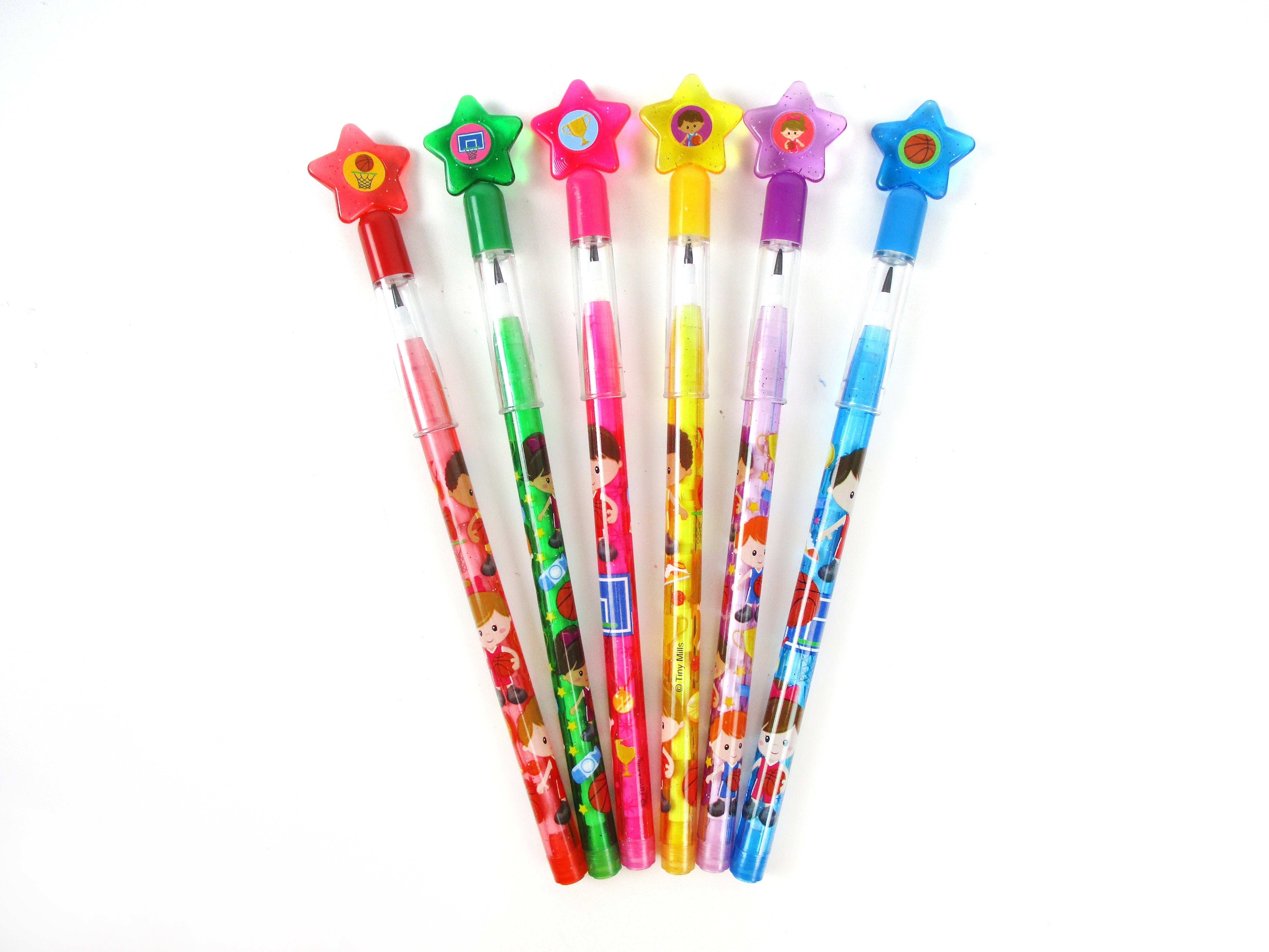 Basketball Multi Point Pencils
