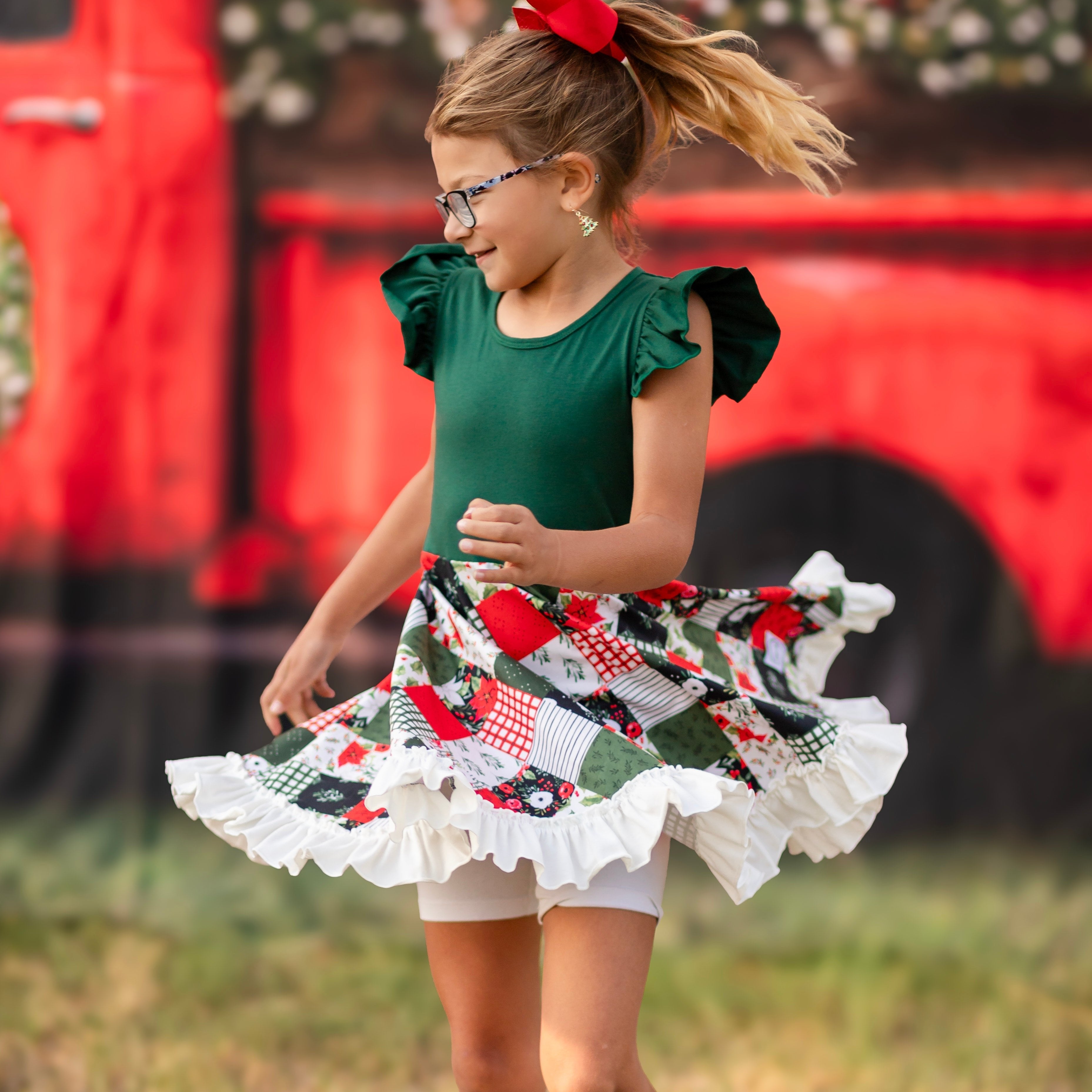 Quilt Twirl Dress