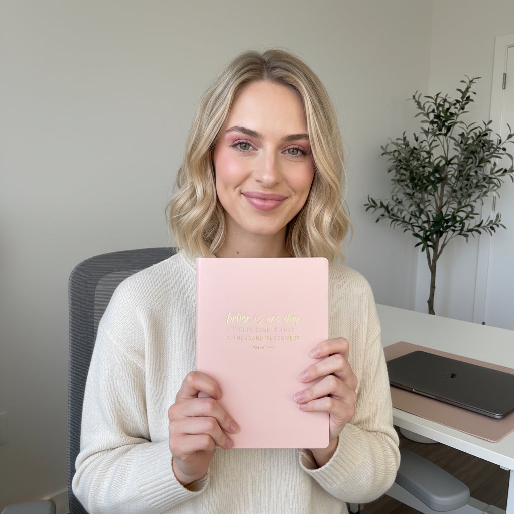 Journal: Heypeacock Journal, Premium Soft Leather - Better Is One Day